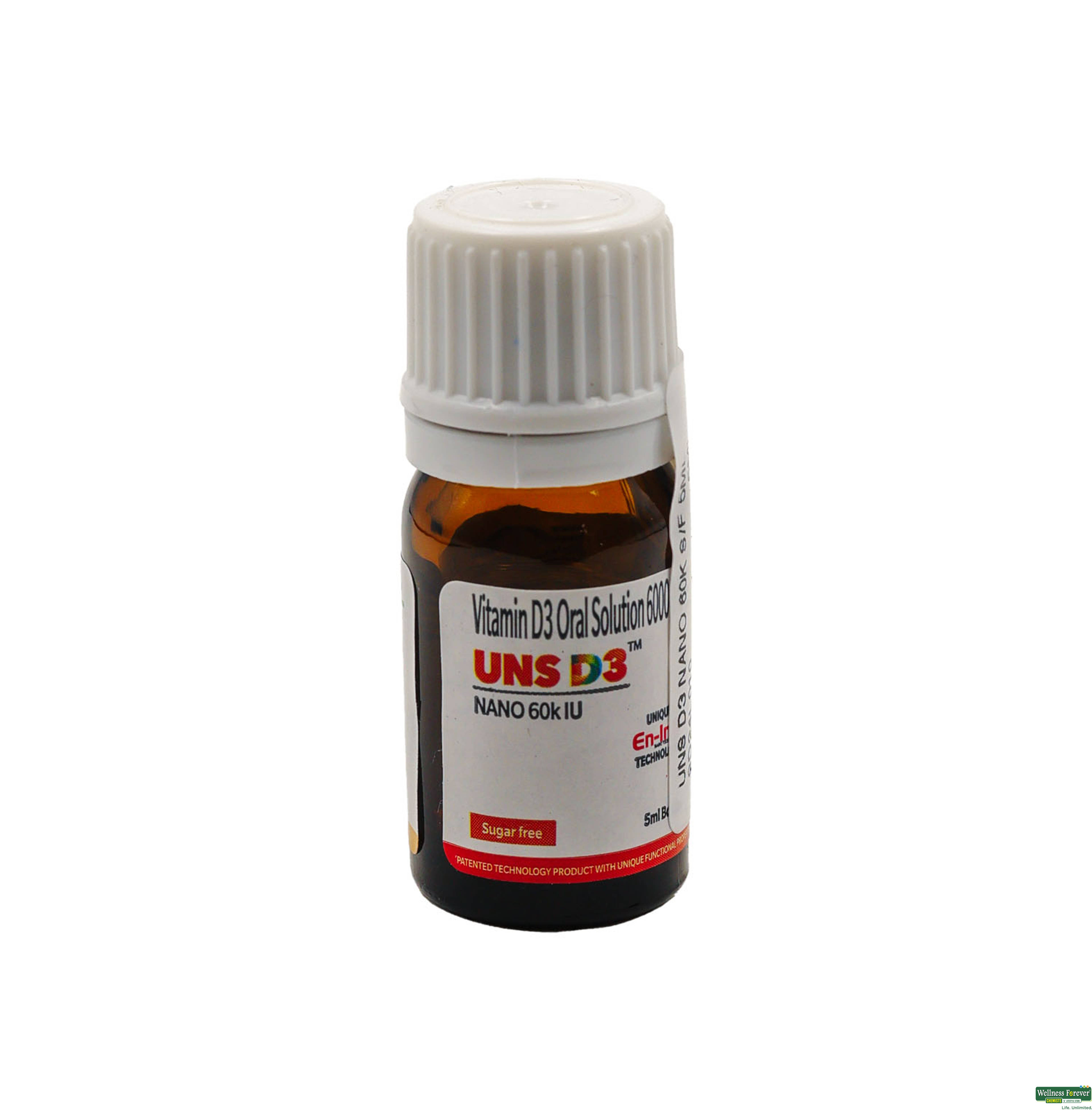 Uns D3 Nano 60K Sugar Free 5 Ml-image
