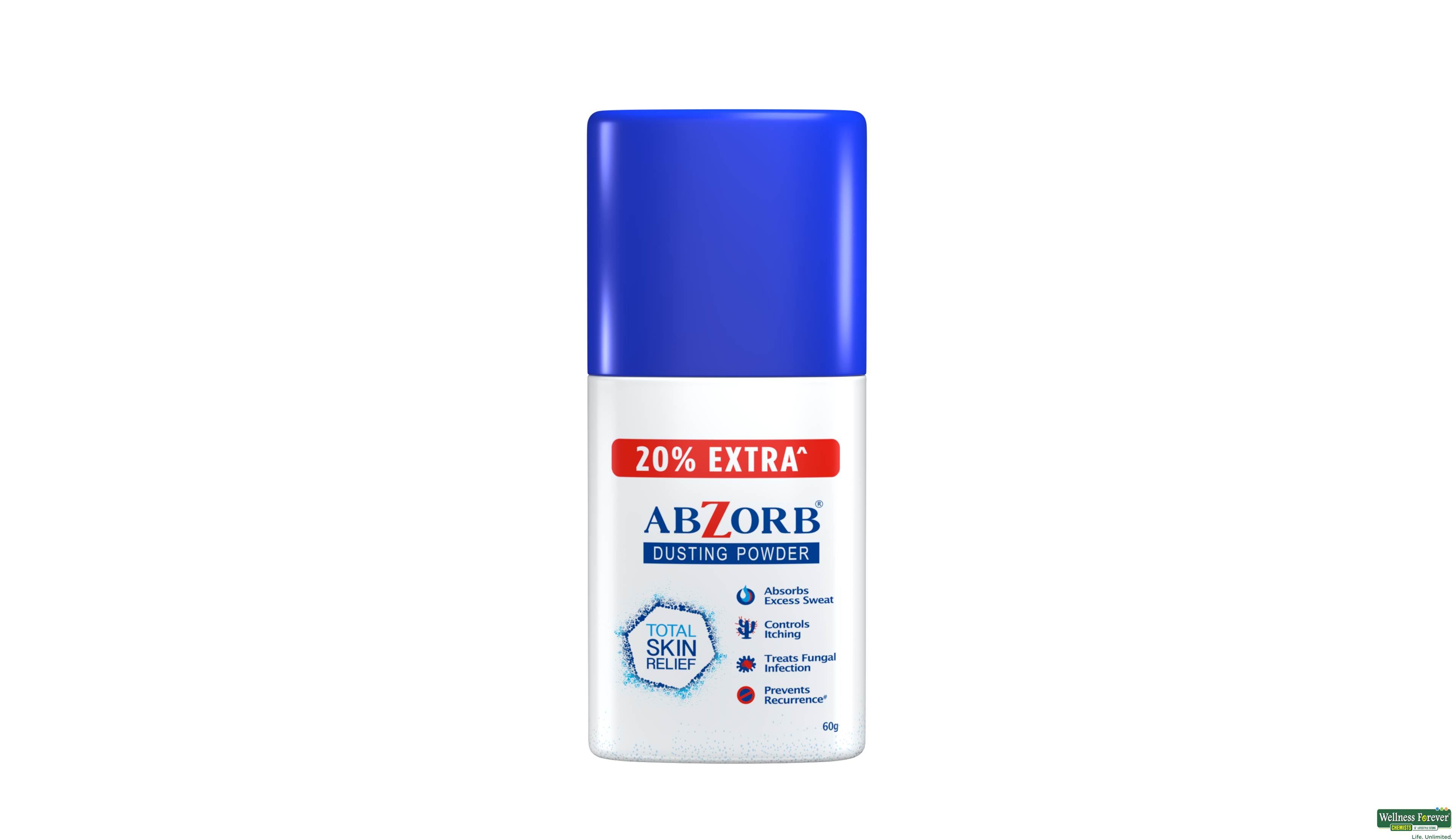ABZORB DUSTING POW 60GM- 1, 60GM, null