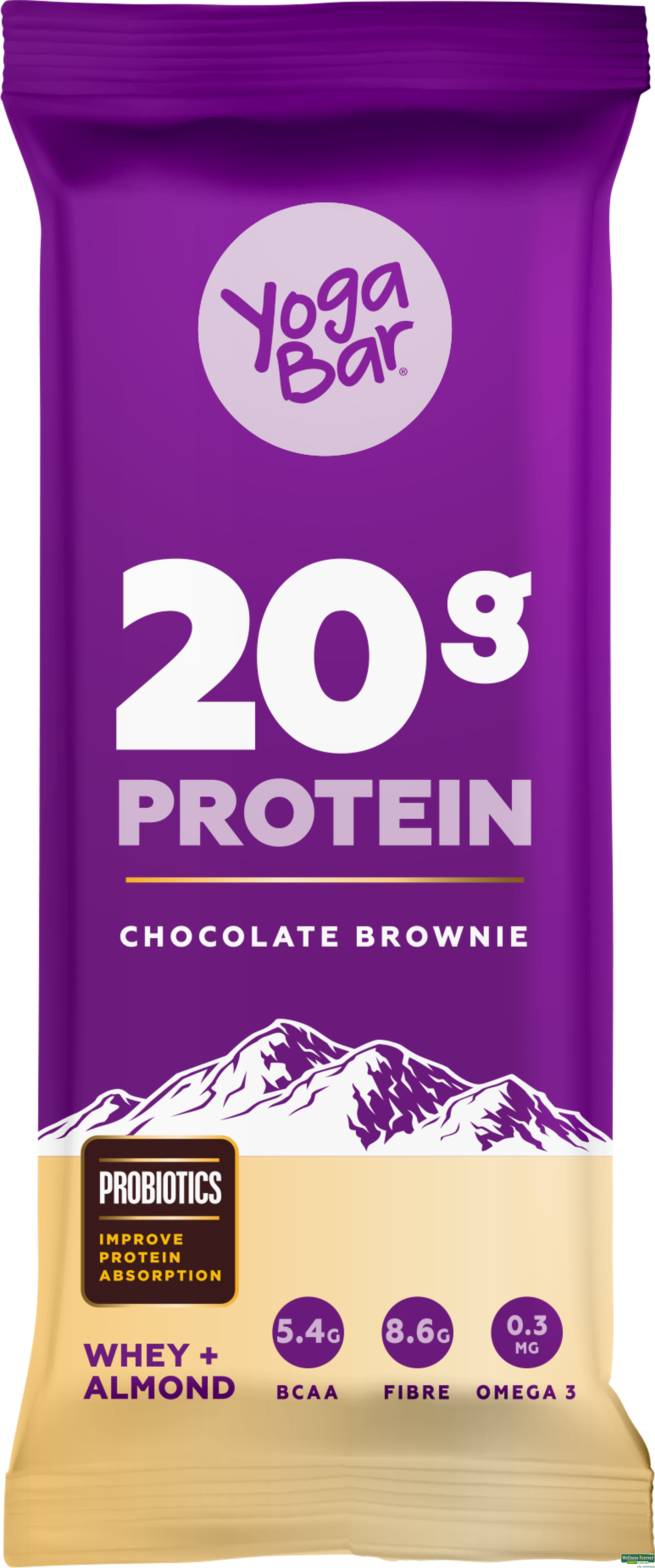 Yoga Bar 20g Protein Bar Chocolate Brownie 70g-image