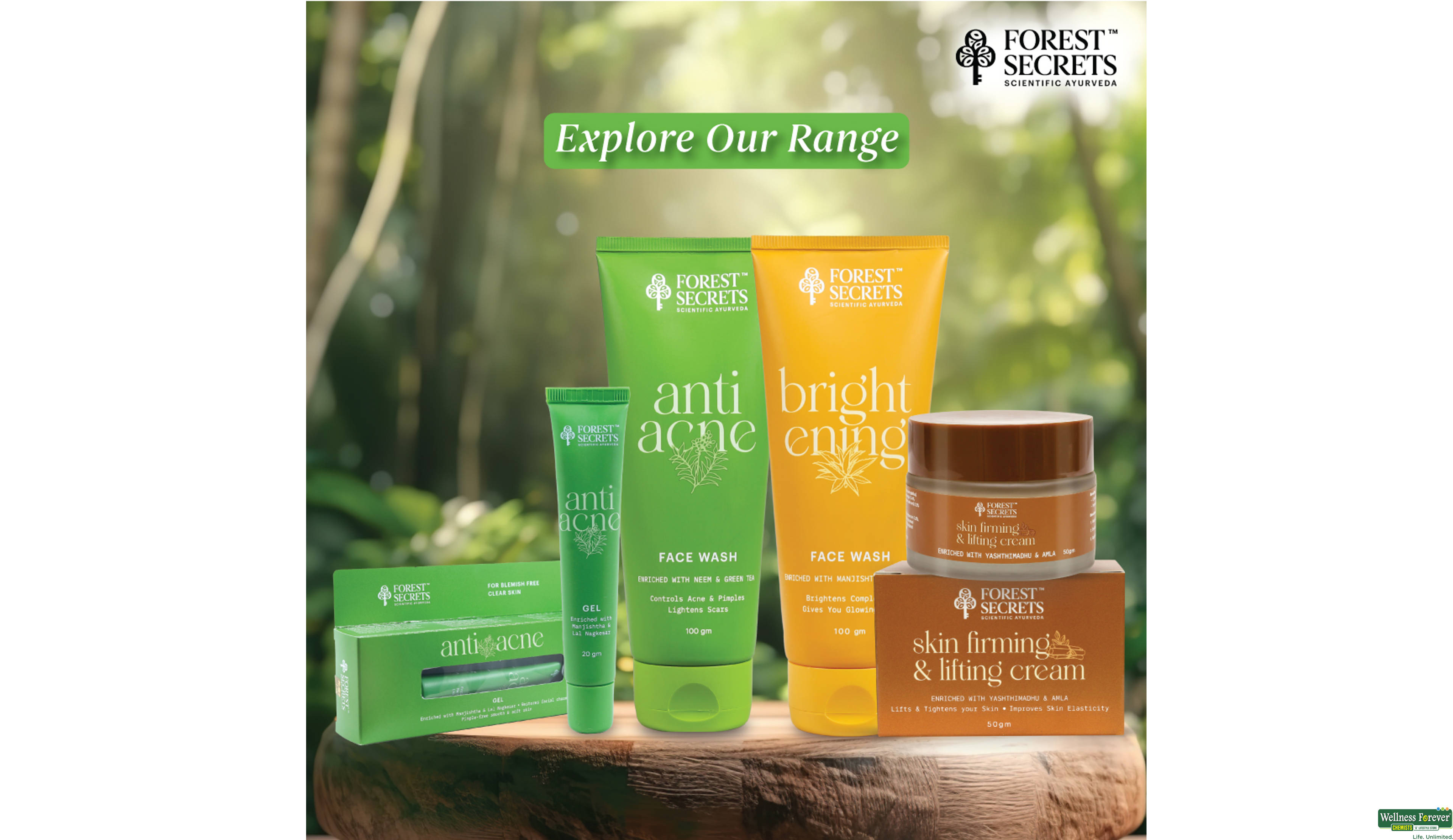 FORESTSECRETS ANTI-ACNE GEL 20GM- 5, 20GM, null