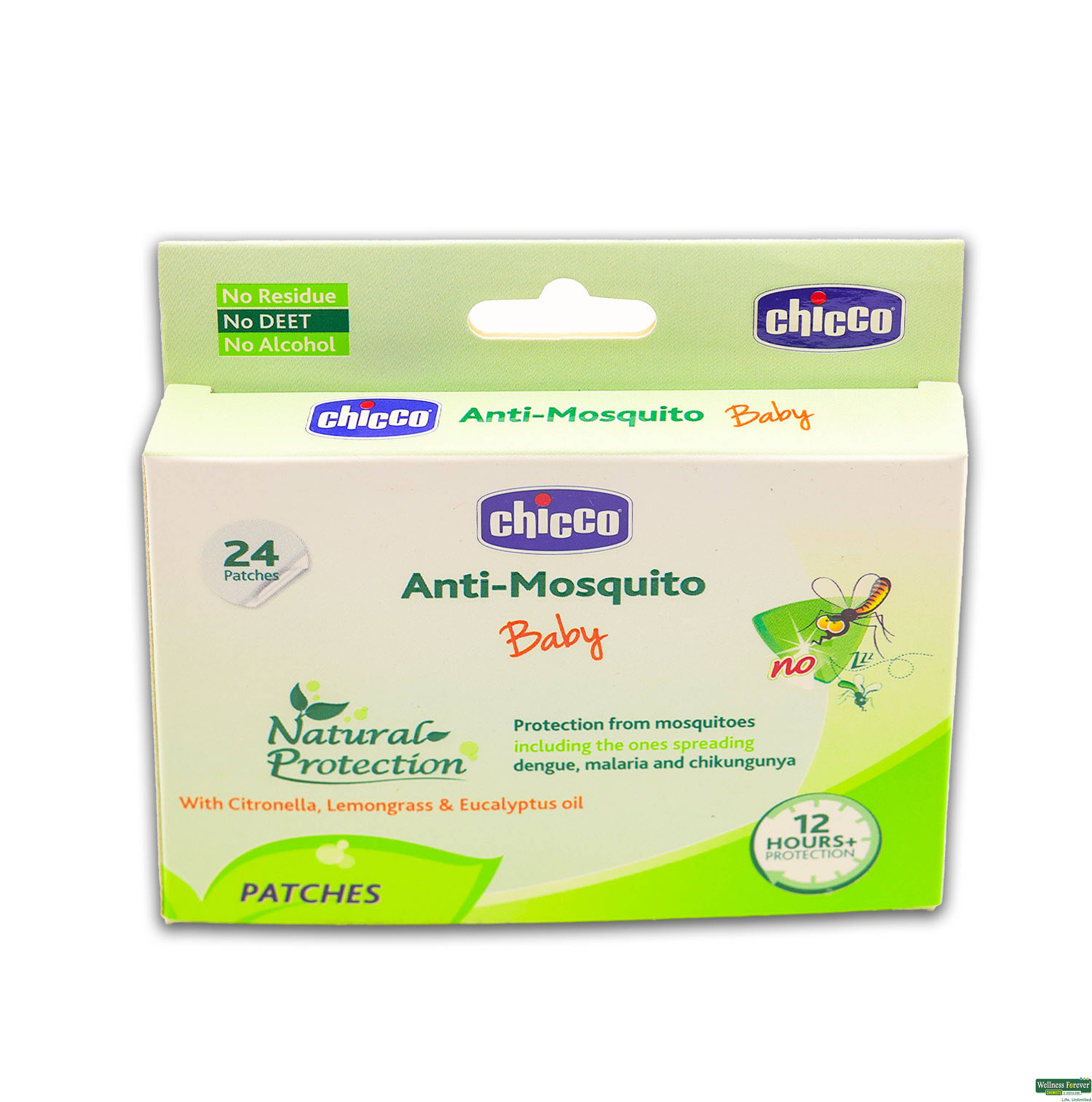 CHICCO ANTIMOSQUITO PATCHES 24PC-image