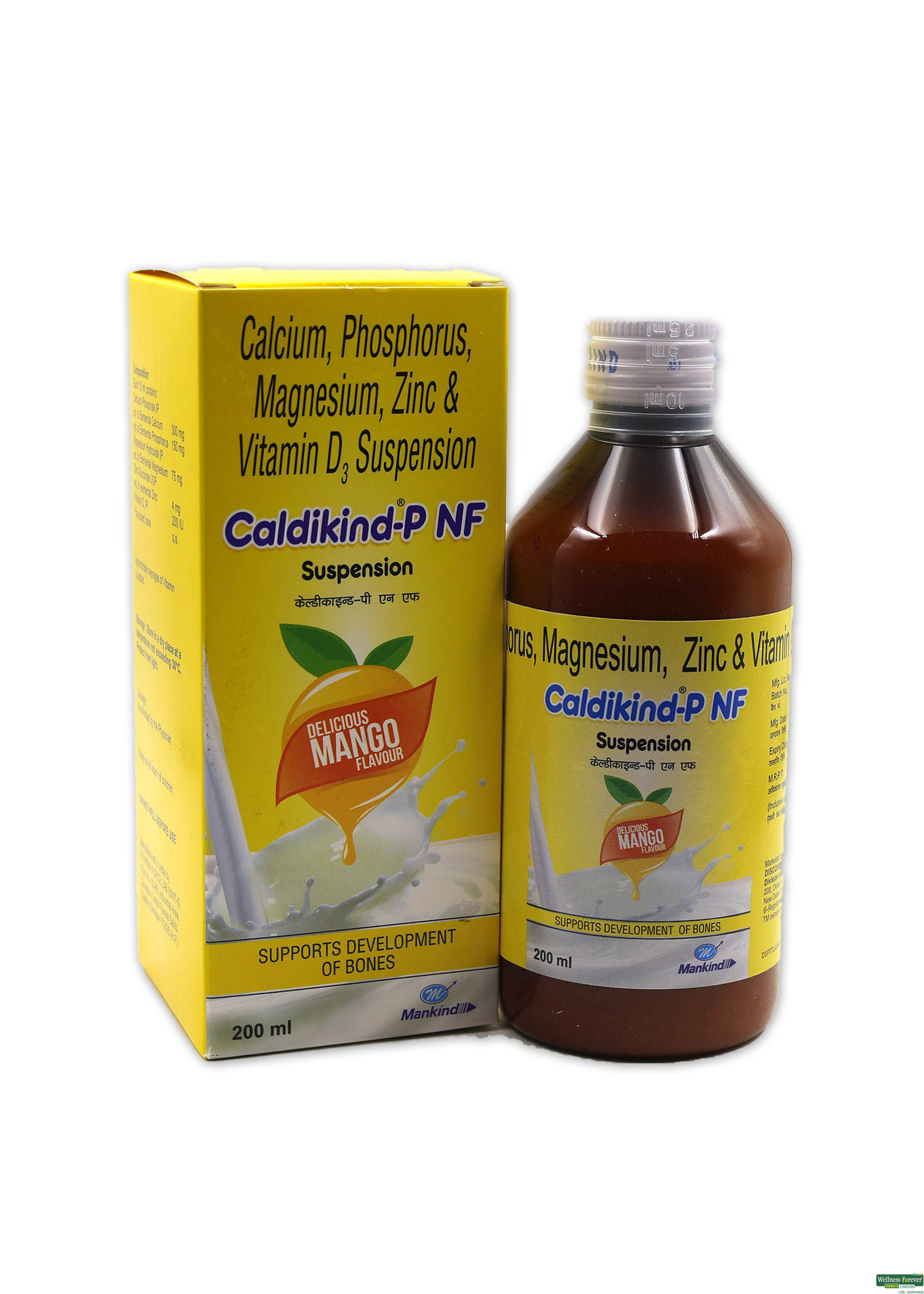Caldikind P Nf Mango Flavour Suspension 200 Ml-image