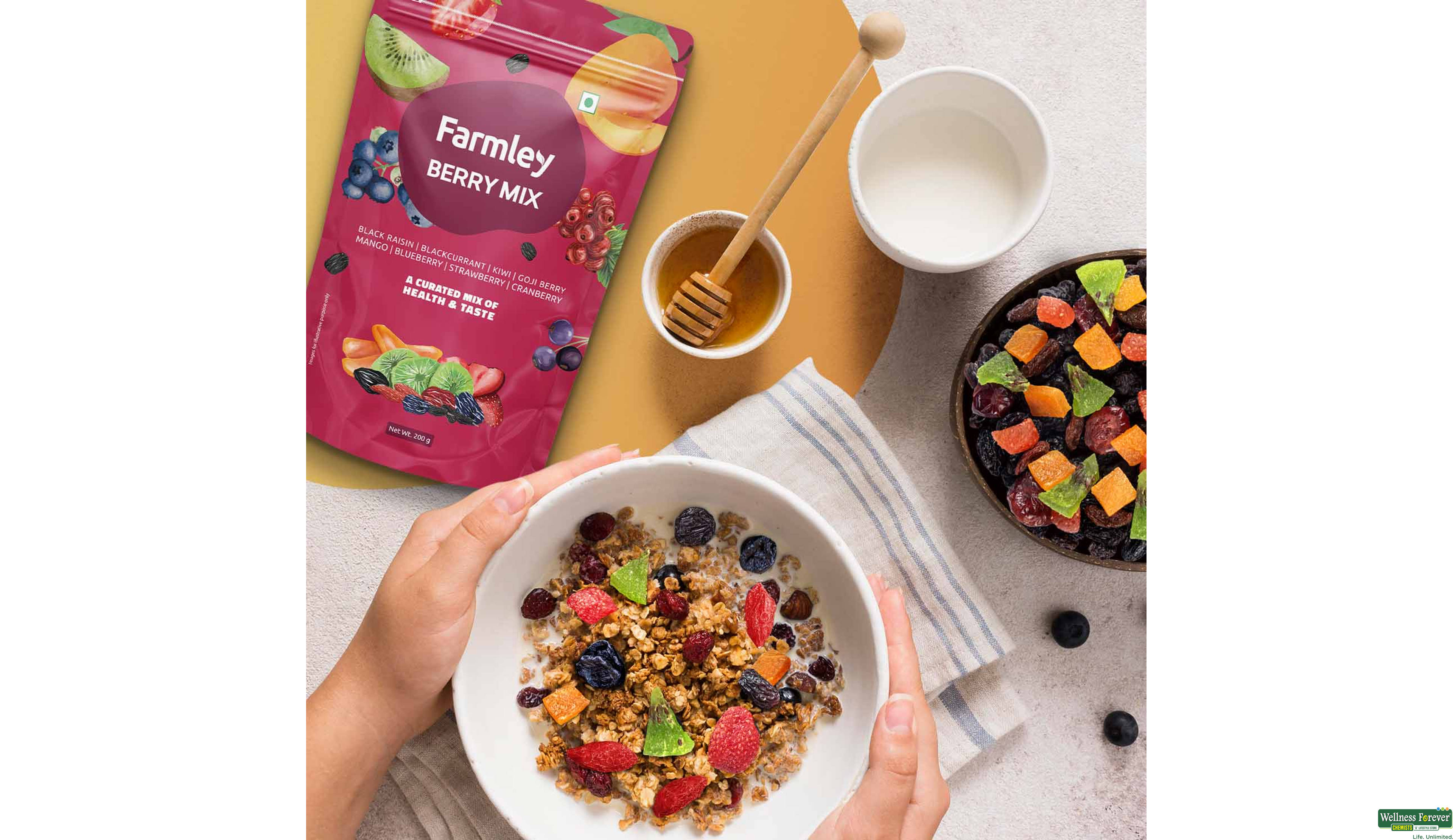 FARMLEY BERRY MIX 200G- 6, 200GM, null