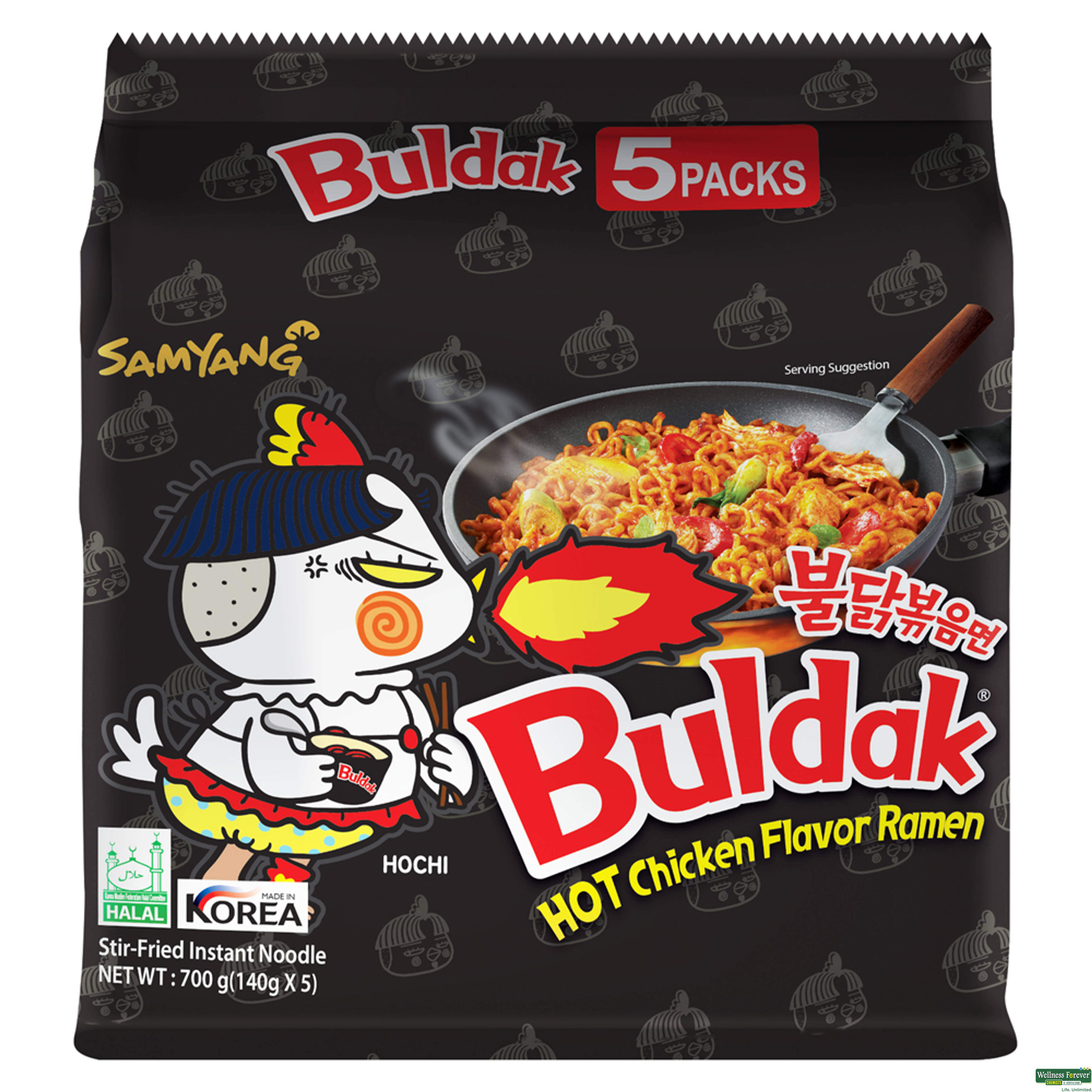 Samyang Hot Chicken Flavor Ramen 140g-image