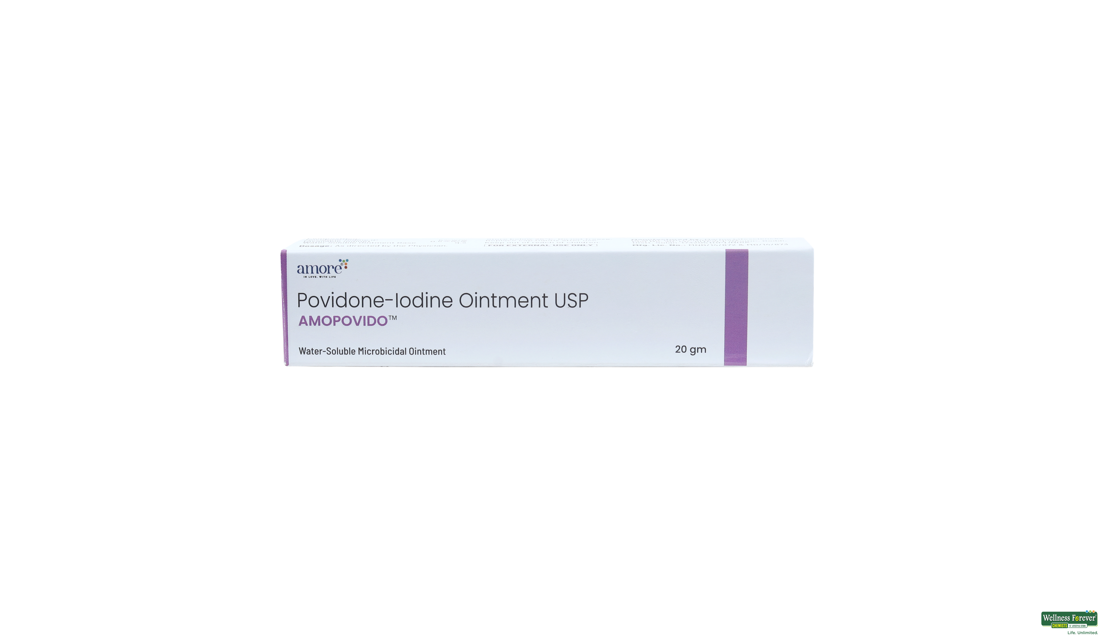 AMOPOVIDO 5% OINTMENT 20GM- 1, 20GM, null