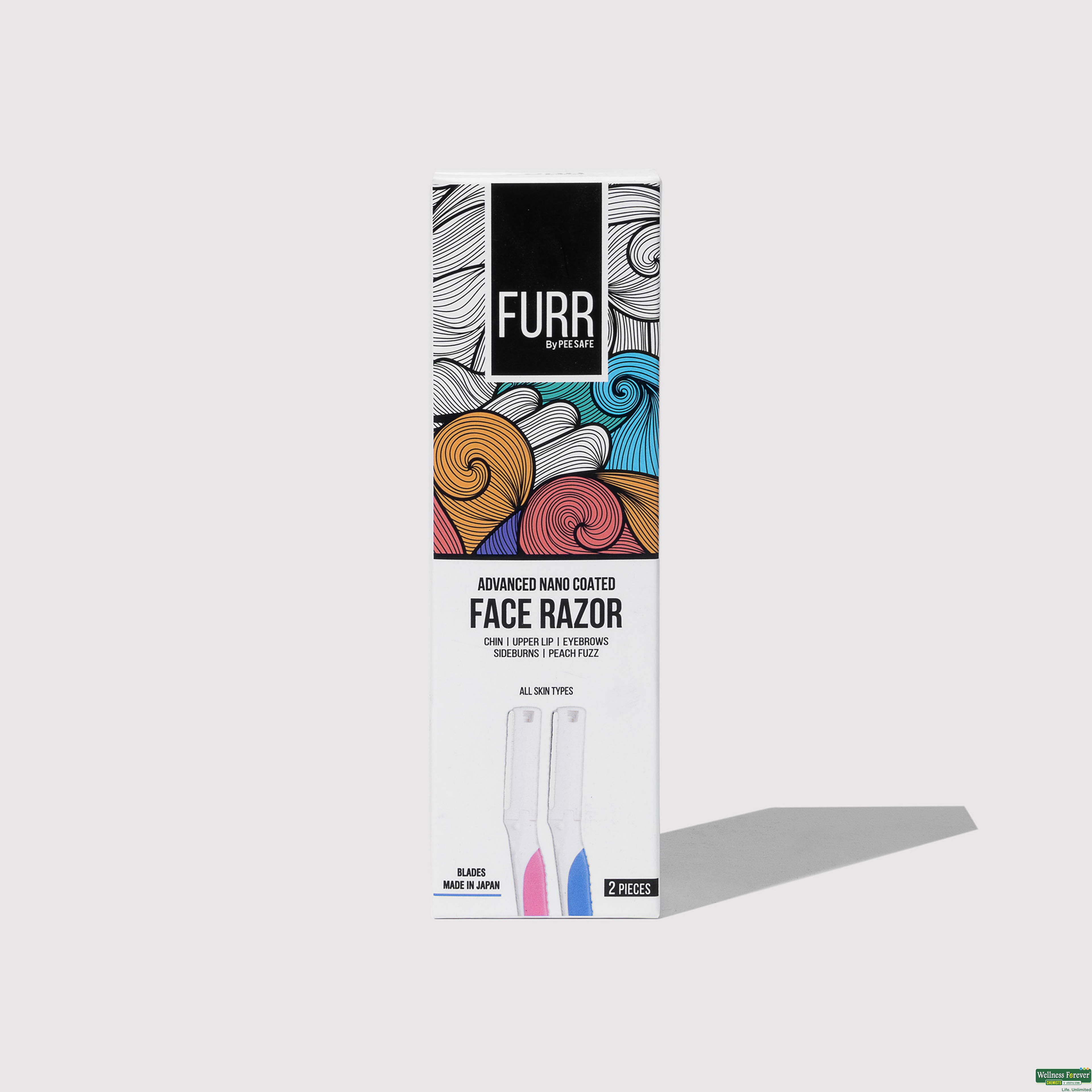 FURR ADVANCED NANO COATED FACE RAZOR 2 PC-image