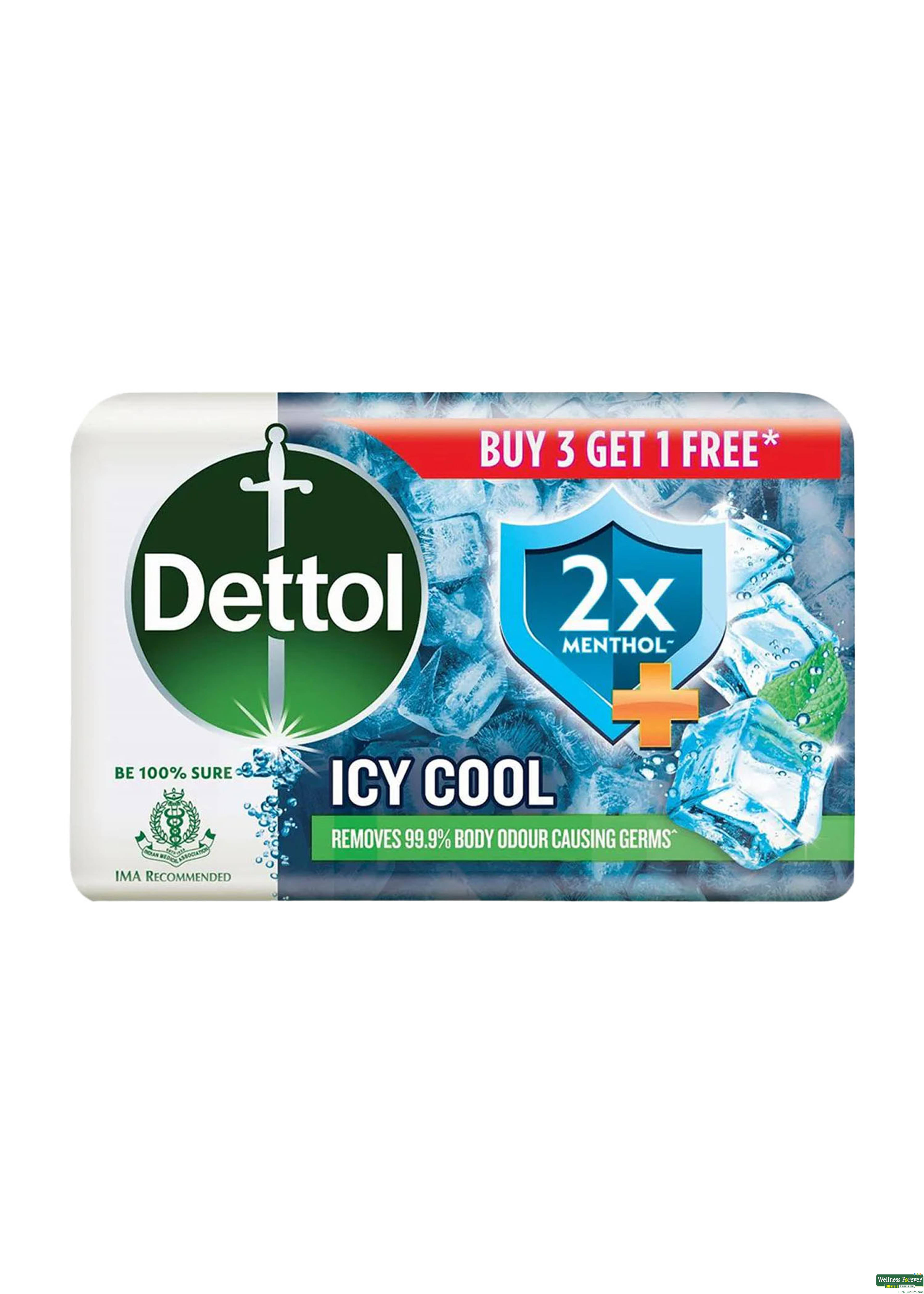 DETTOL SOAP ICY COOL 100GM-image