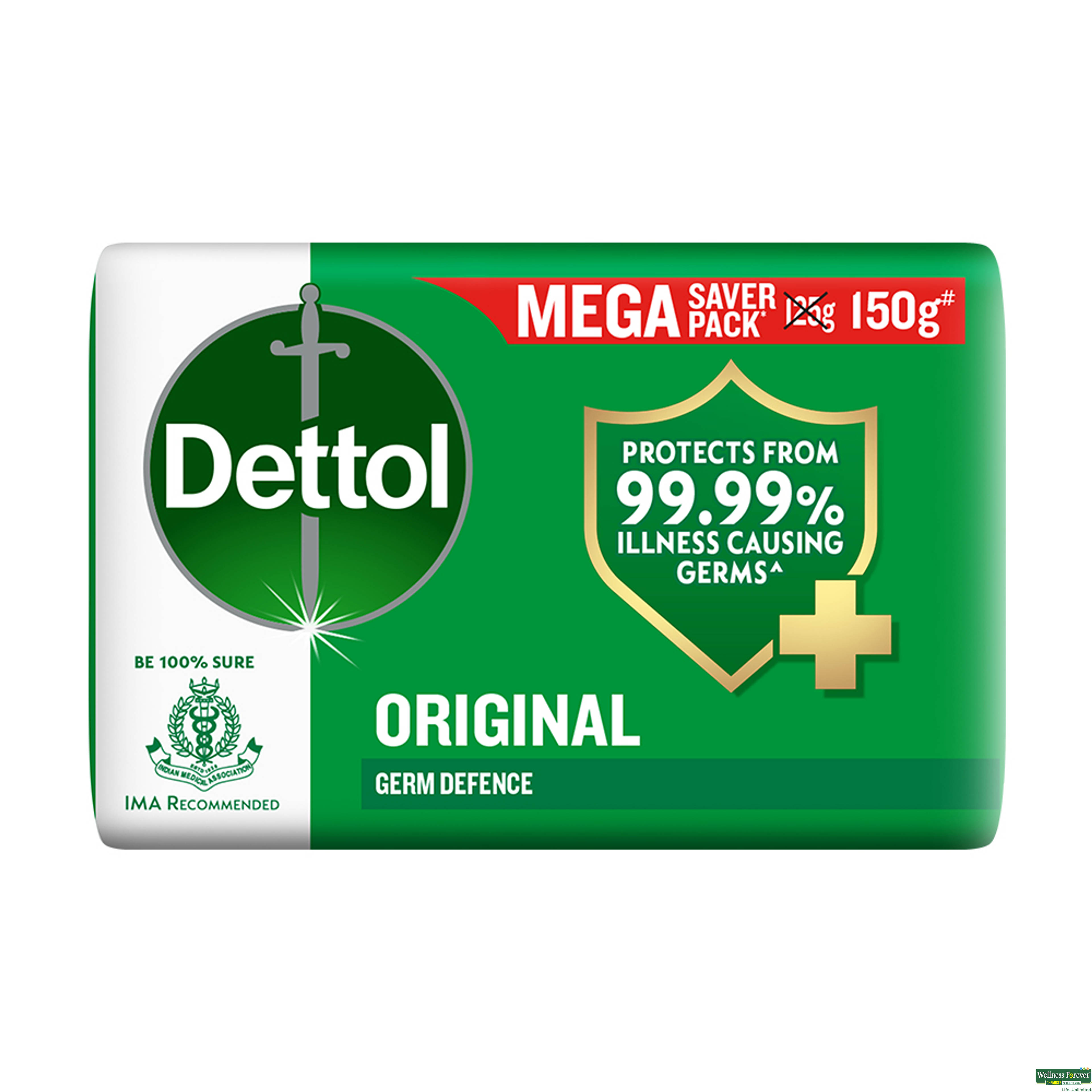 Dettol Soap Original 150g-image