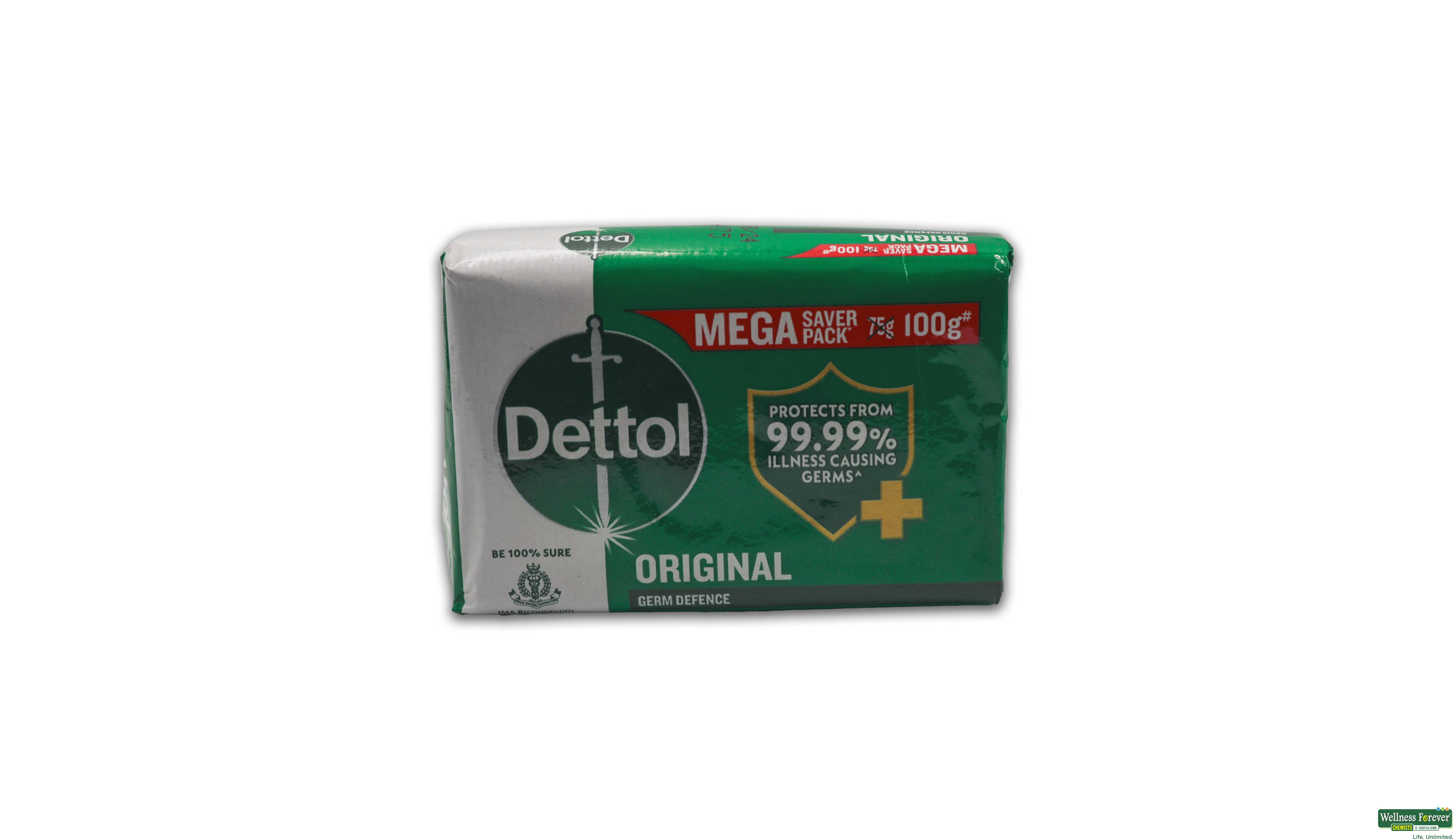 DETTOL SOAP ORIGINAL 100GM- 1, 100GM, null