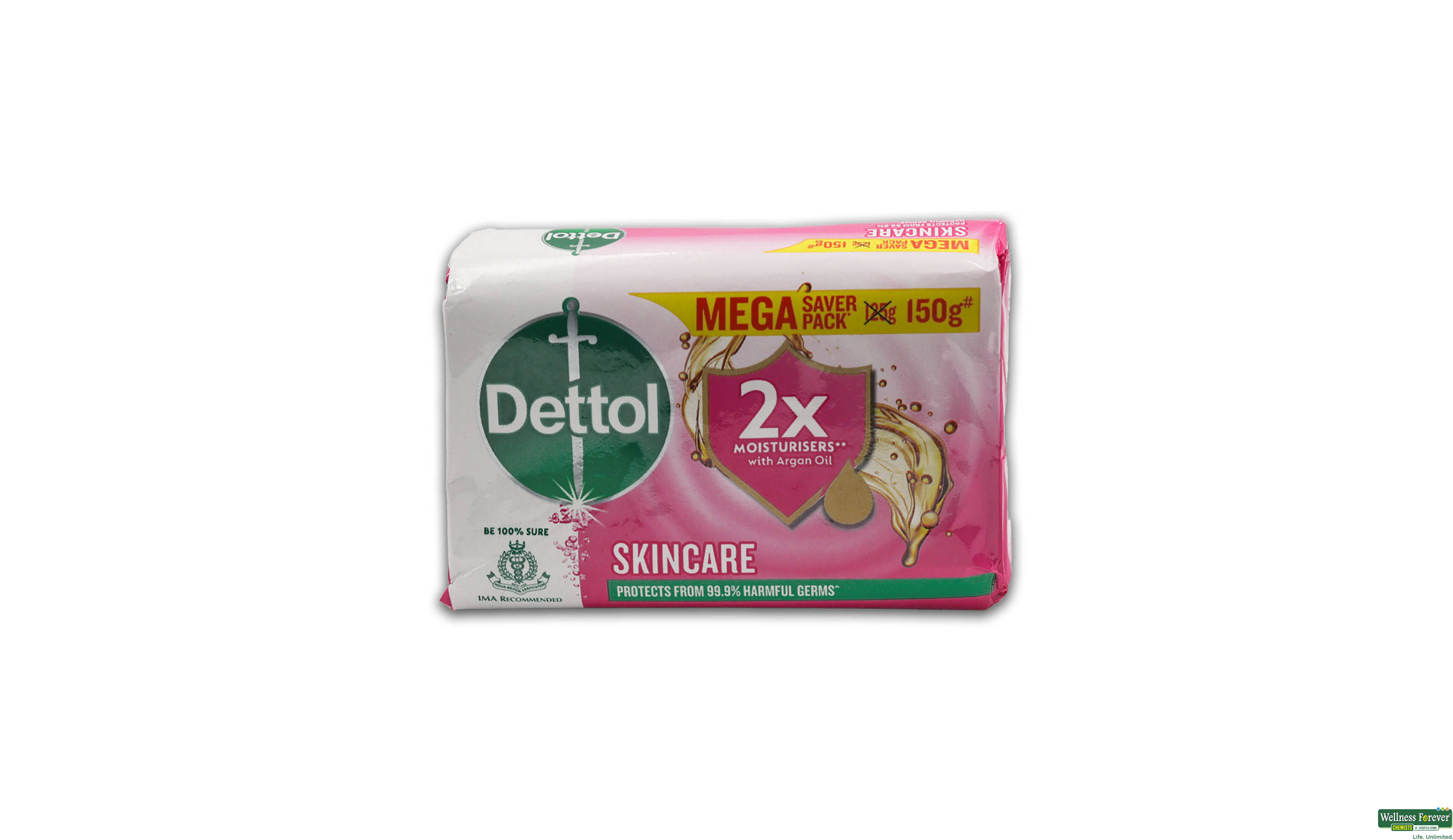 DETTOL SOAP SKIN CARE 150GM- 1, 150GM, null