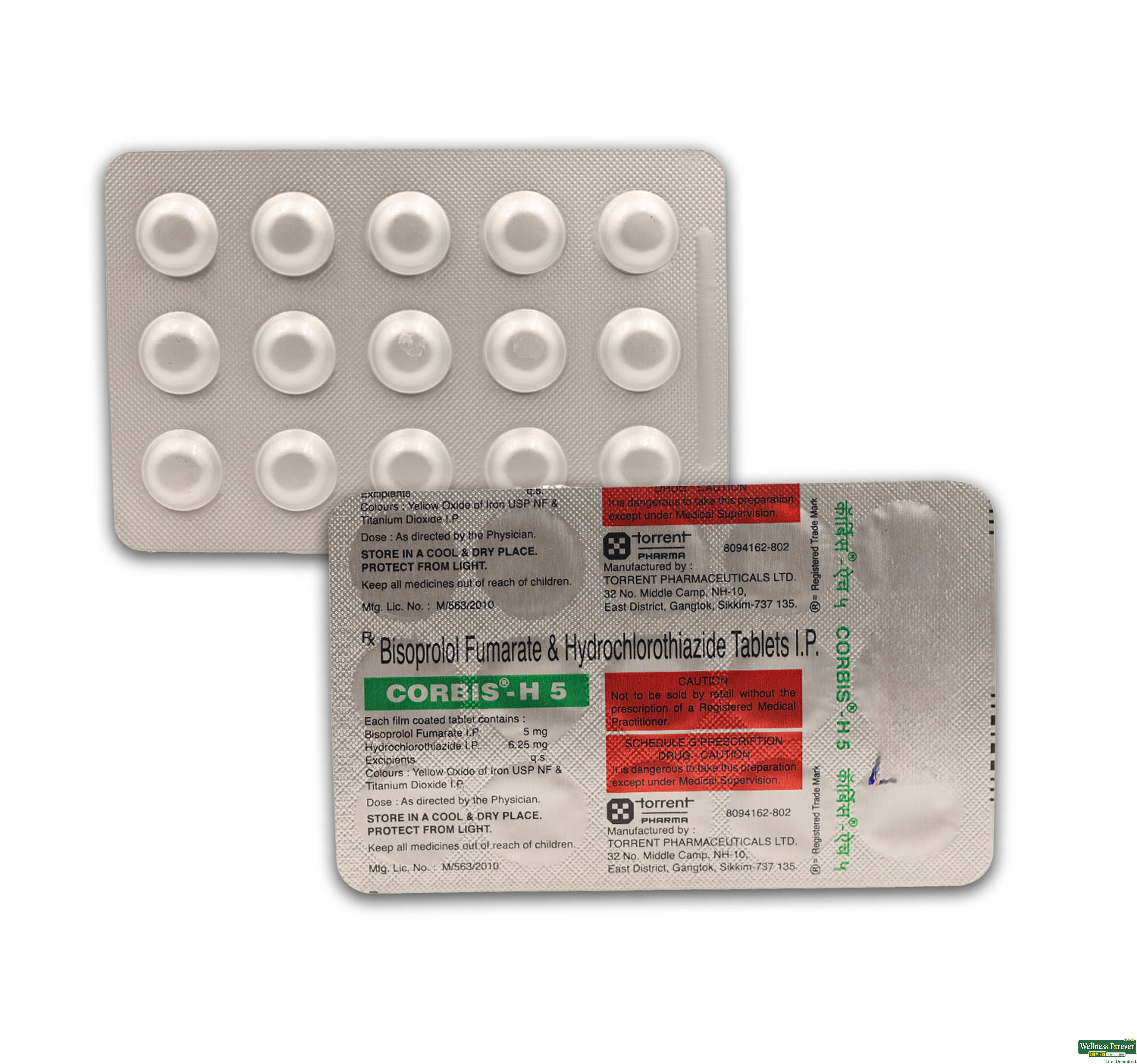 CORBIS H 5MG 15TAB-image