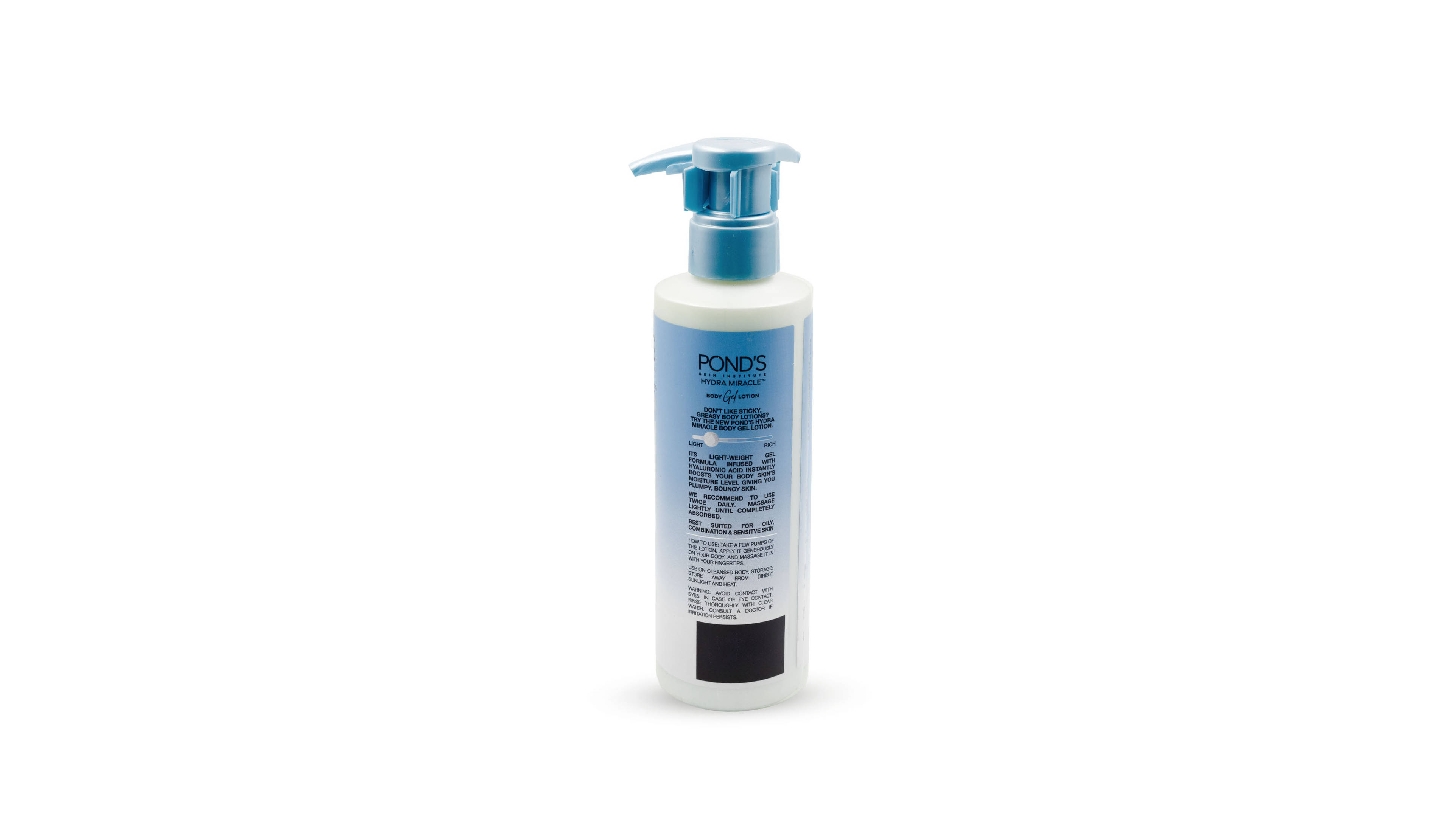 PONDS B/LOTION HYDRA MIRACLE 180ML- 2, 180ML, null