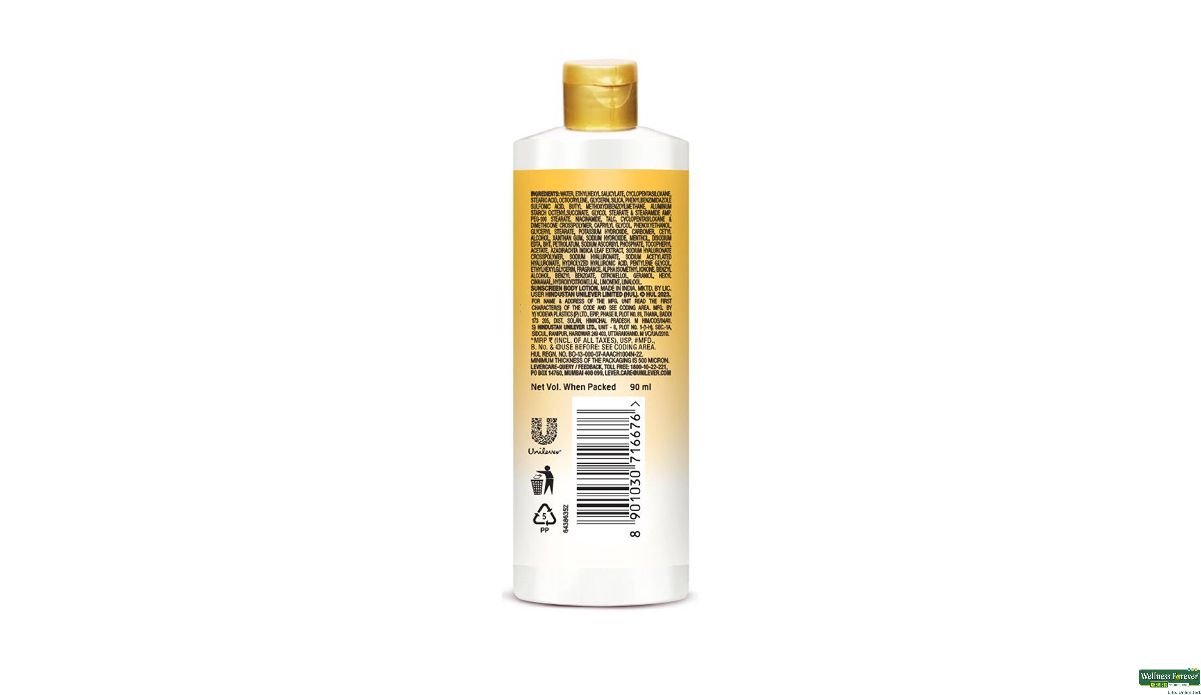 PONDS B/LOTION SUN MIRACLE SPF 30 90ML- 2, 90ML, null