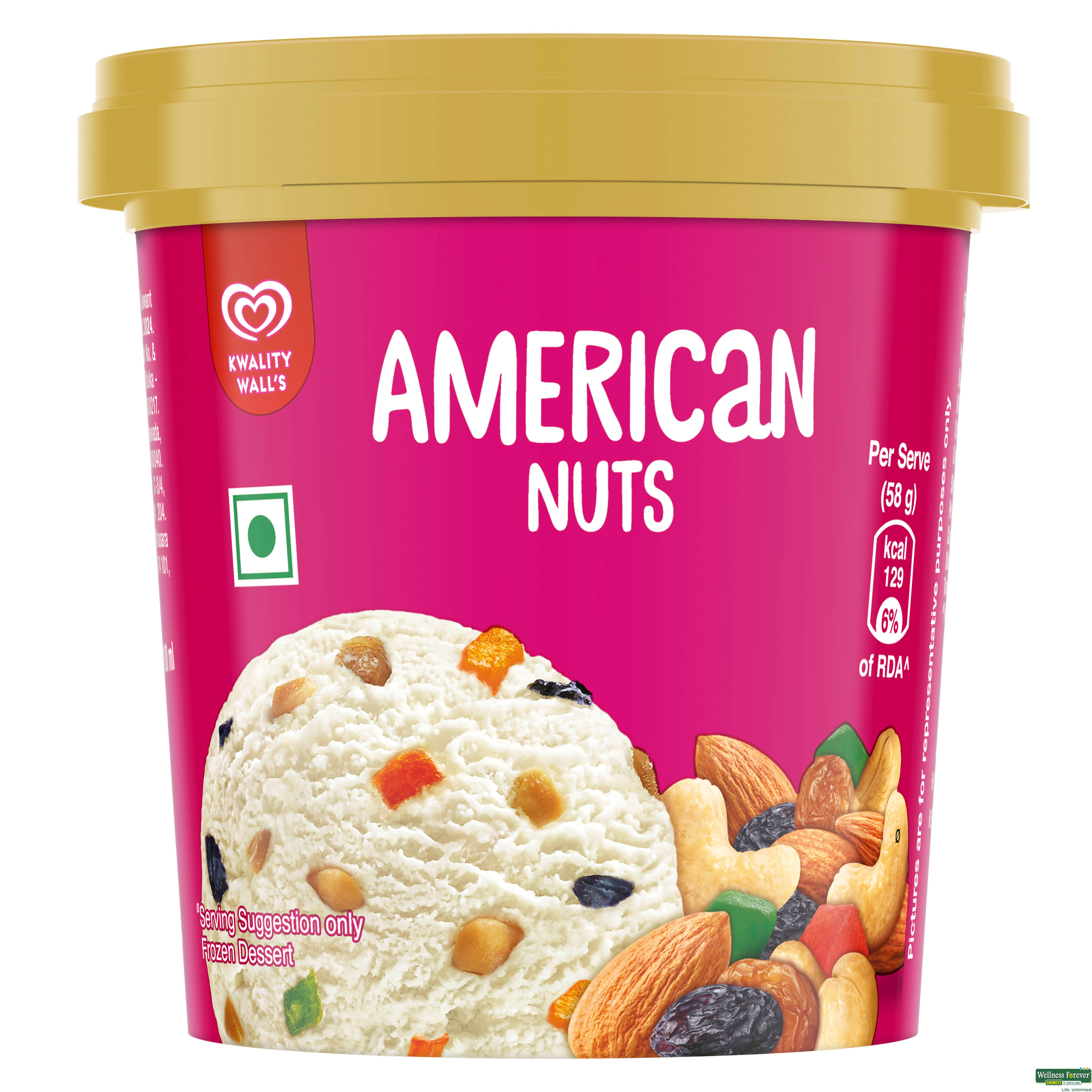 KW I/C AMERICAN NUTS CUP 100ML-image