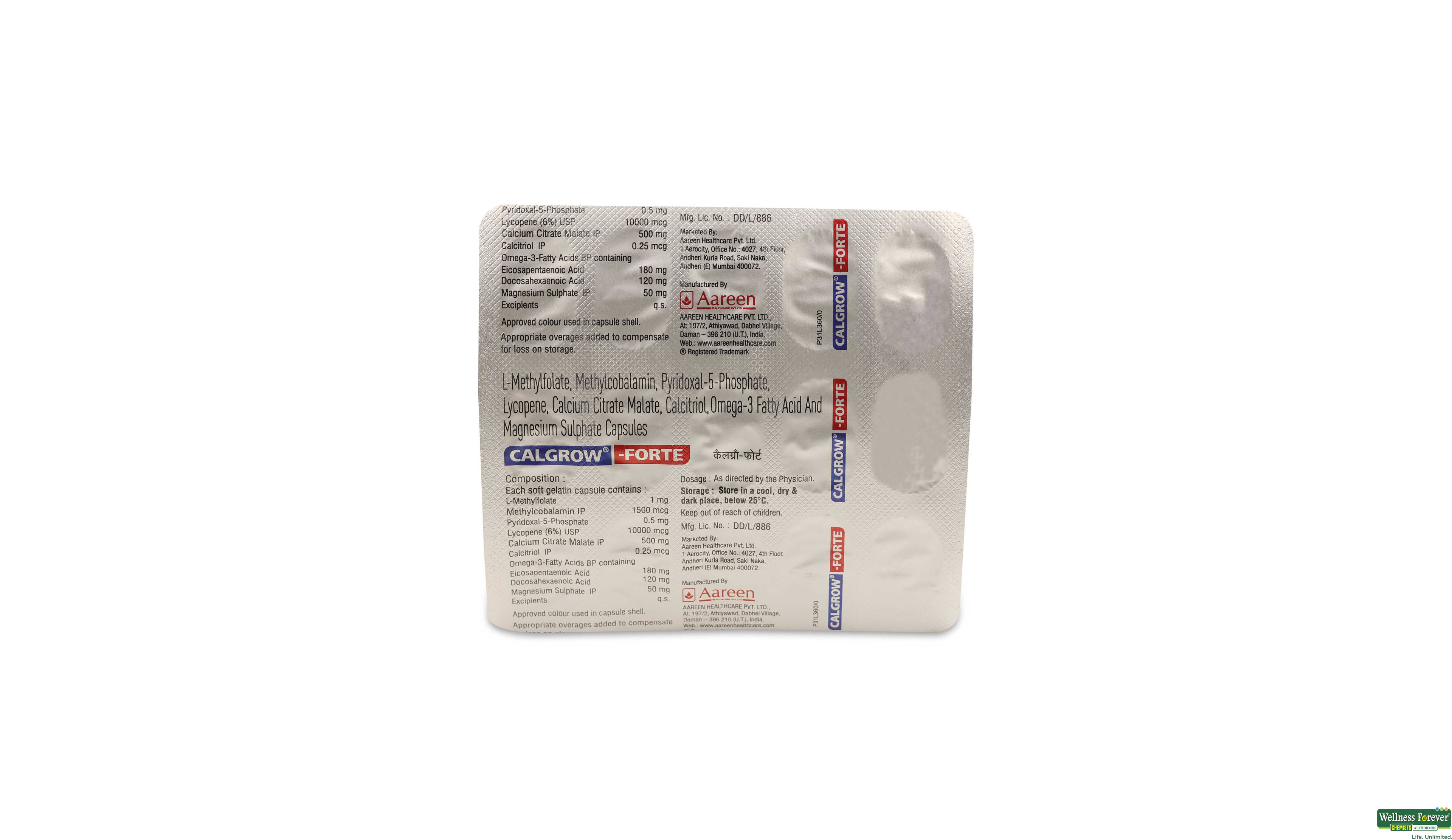 CALGROW FORTE 15CAP- 1, 15CAP, null