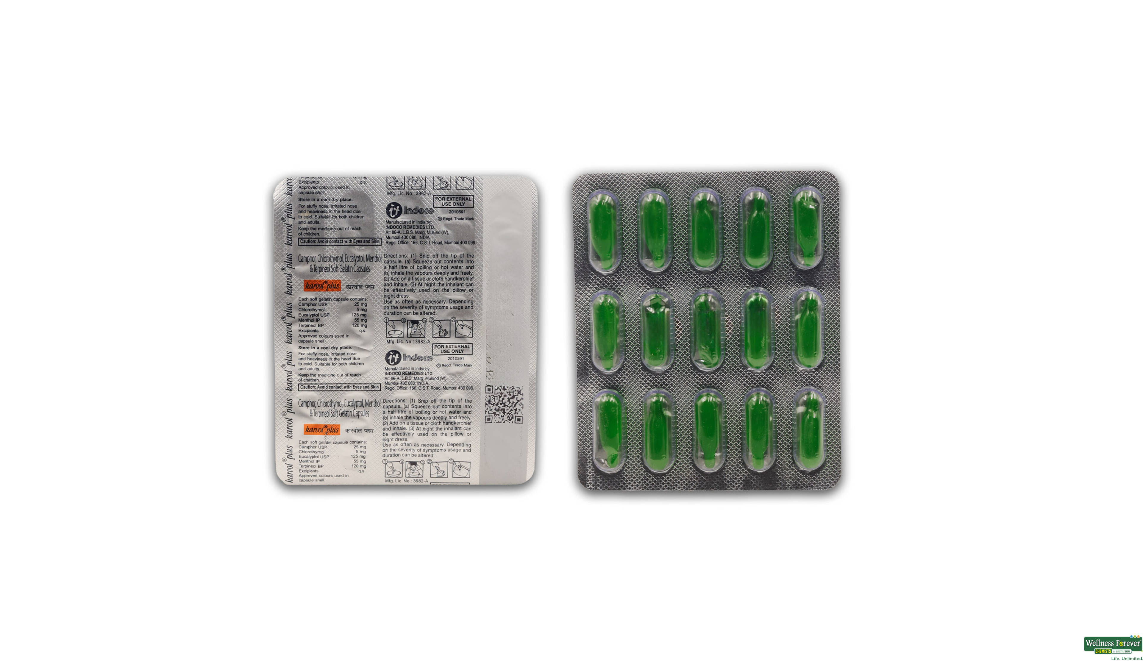 KARVOL PLUS 15CAP- 1, 15CAP, null