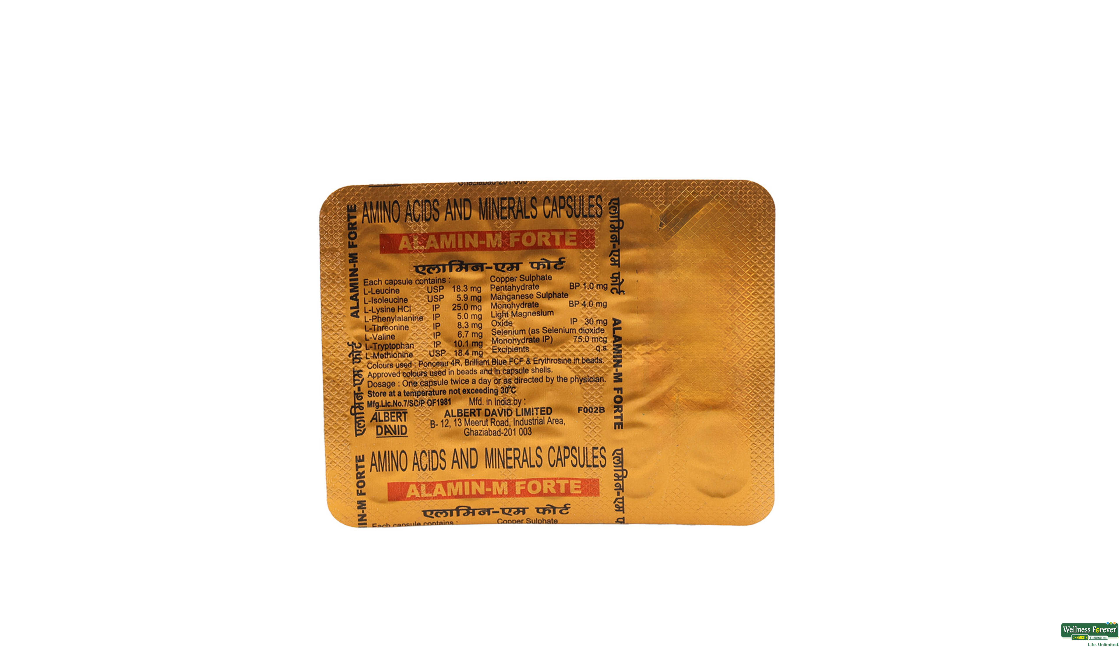 ALAMIN M FORTE 14CAP- 1, 14CAP, null