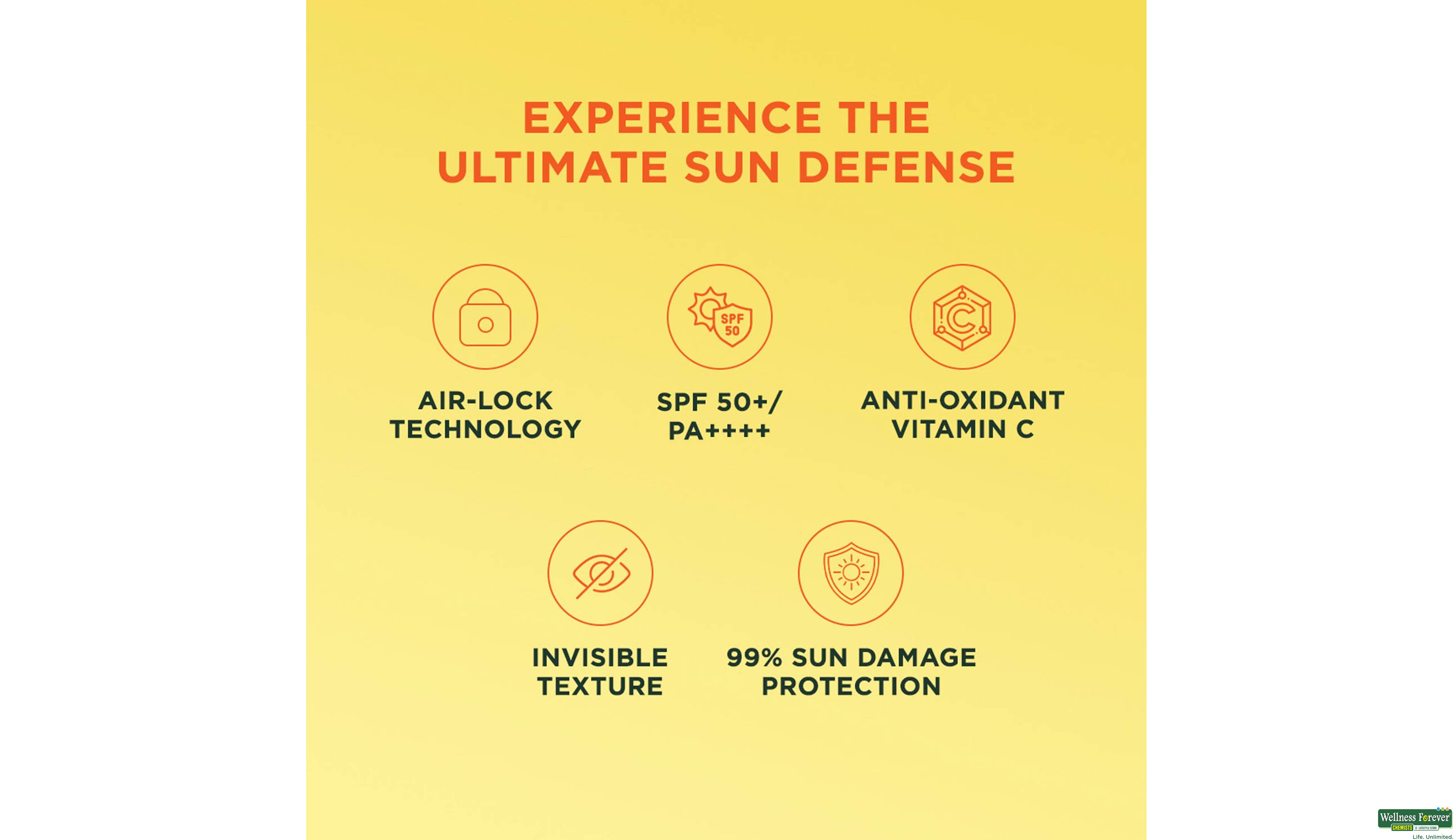 GARNIER SUPER UV INVISIBLE SERUM SUNSCREEN SPF50 PA++++ 30ML- 2, 30ML, null
