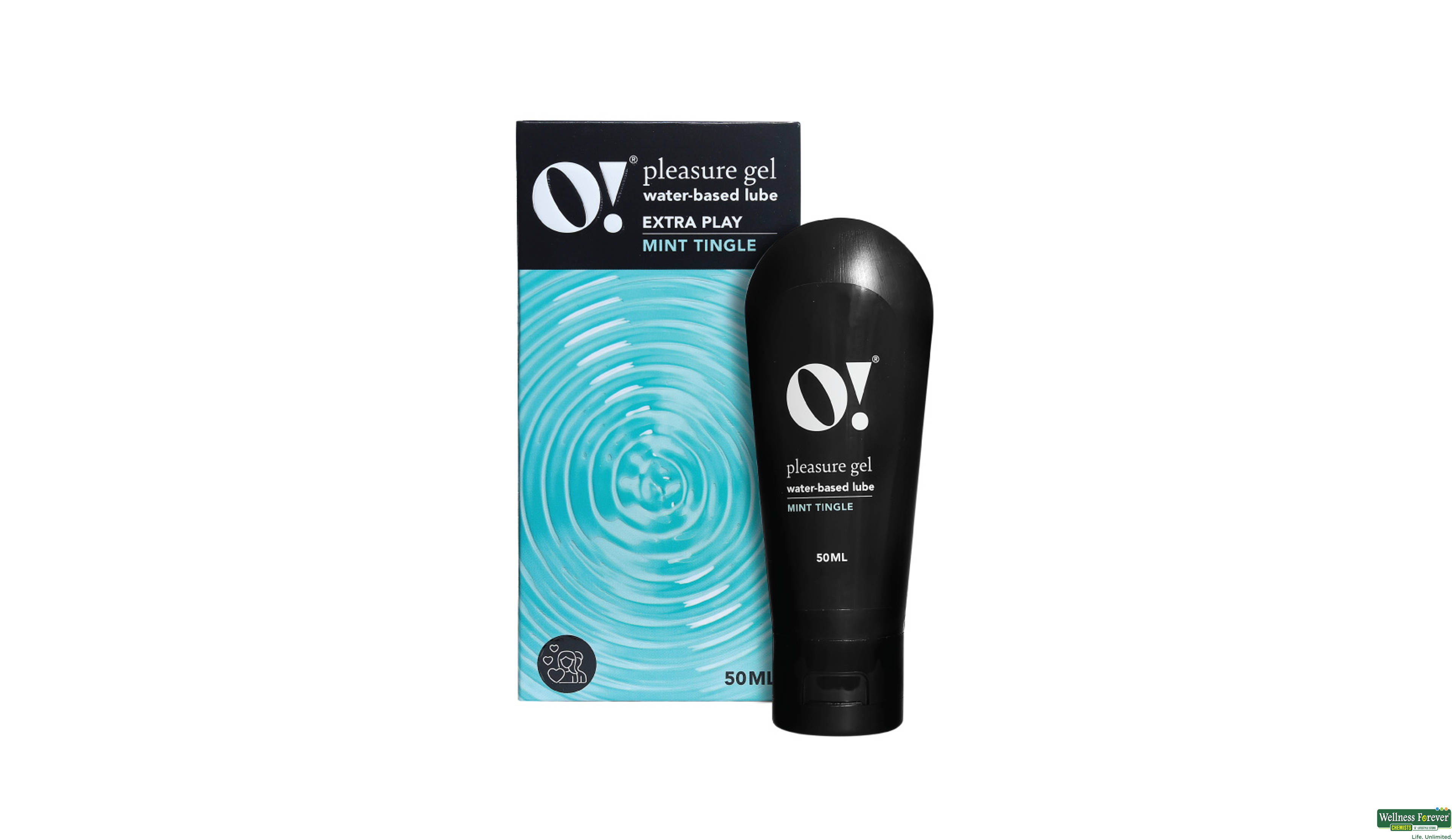 O! PLEASURE GEL WATER-BASED LUBE MINT TINGLE 50ML- 1, 50ML, null