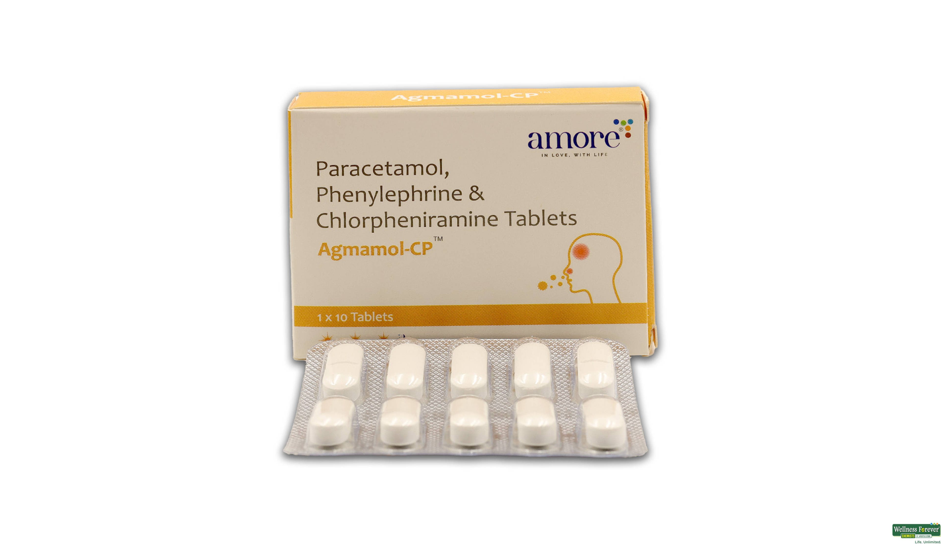 AGMAMOL CP 10TAB- 1, 10TAB, null