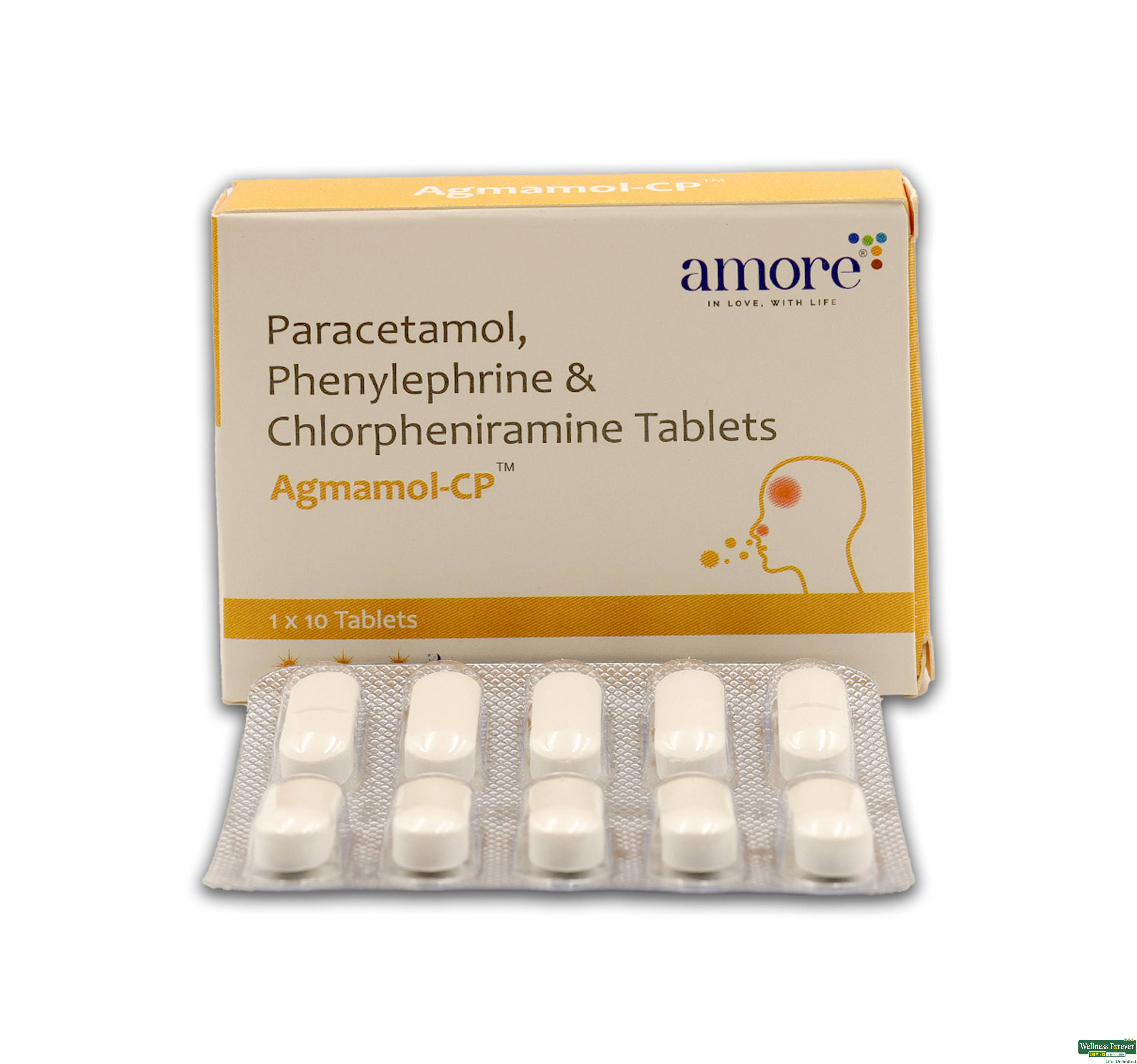Agmamol CP 10 Tablets-image