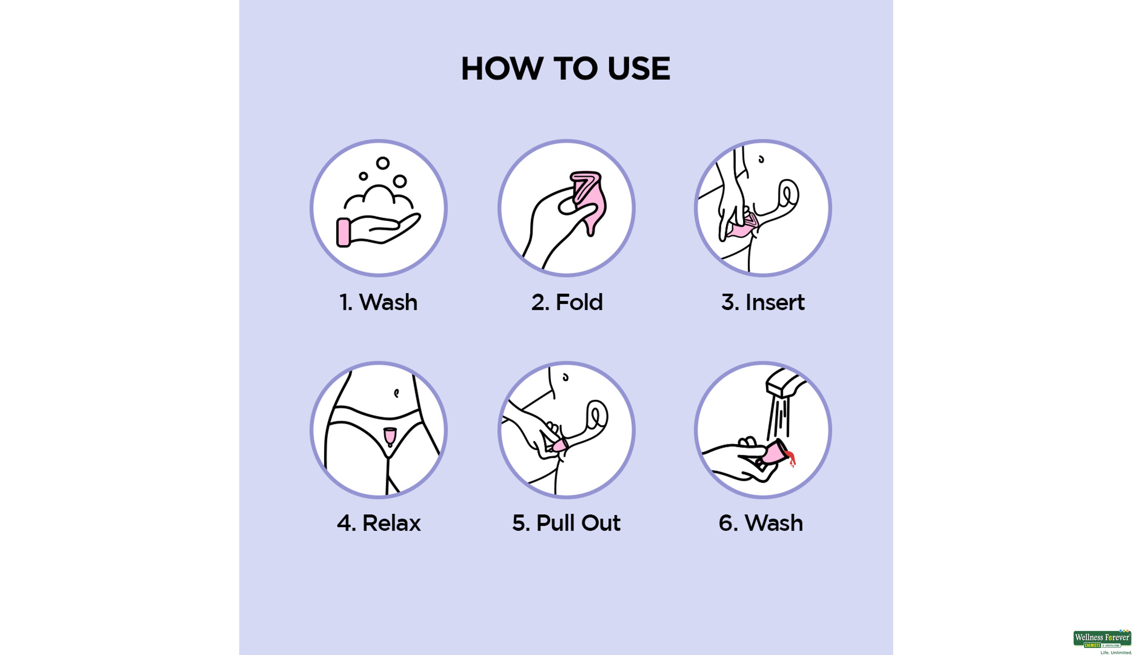 PEE SAFE MENSTRUAL CUPS MEDIUM 1PC- 3, 40GM, null