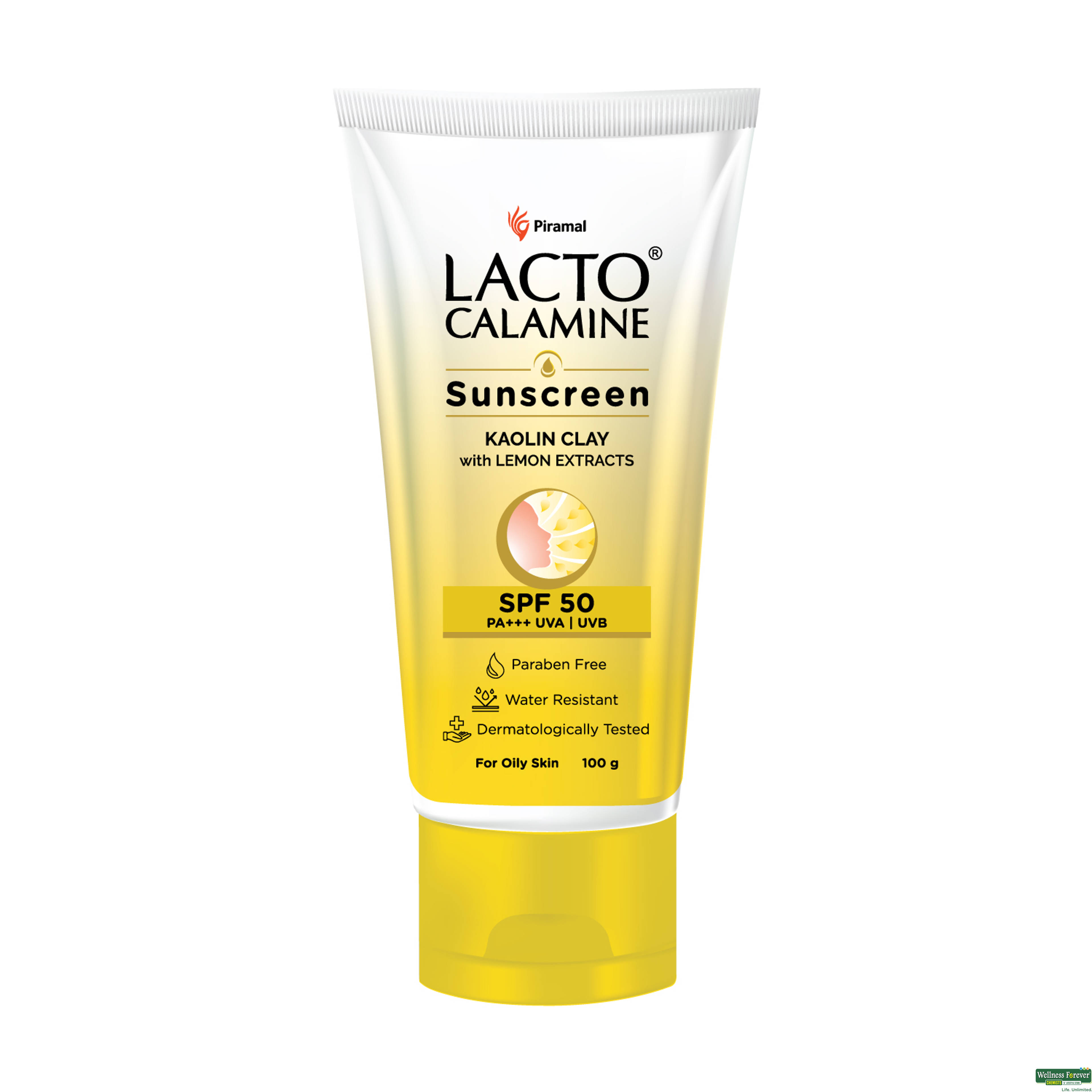 Lacto Calamine Sunscreen Spf 50 100g-image