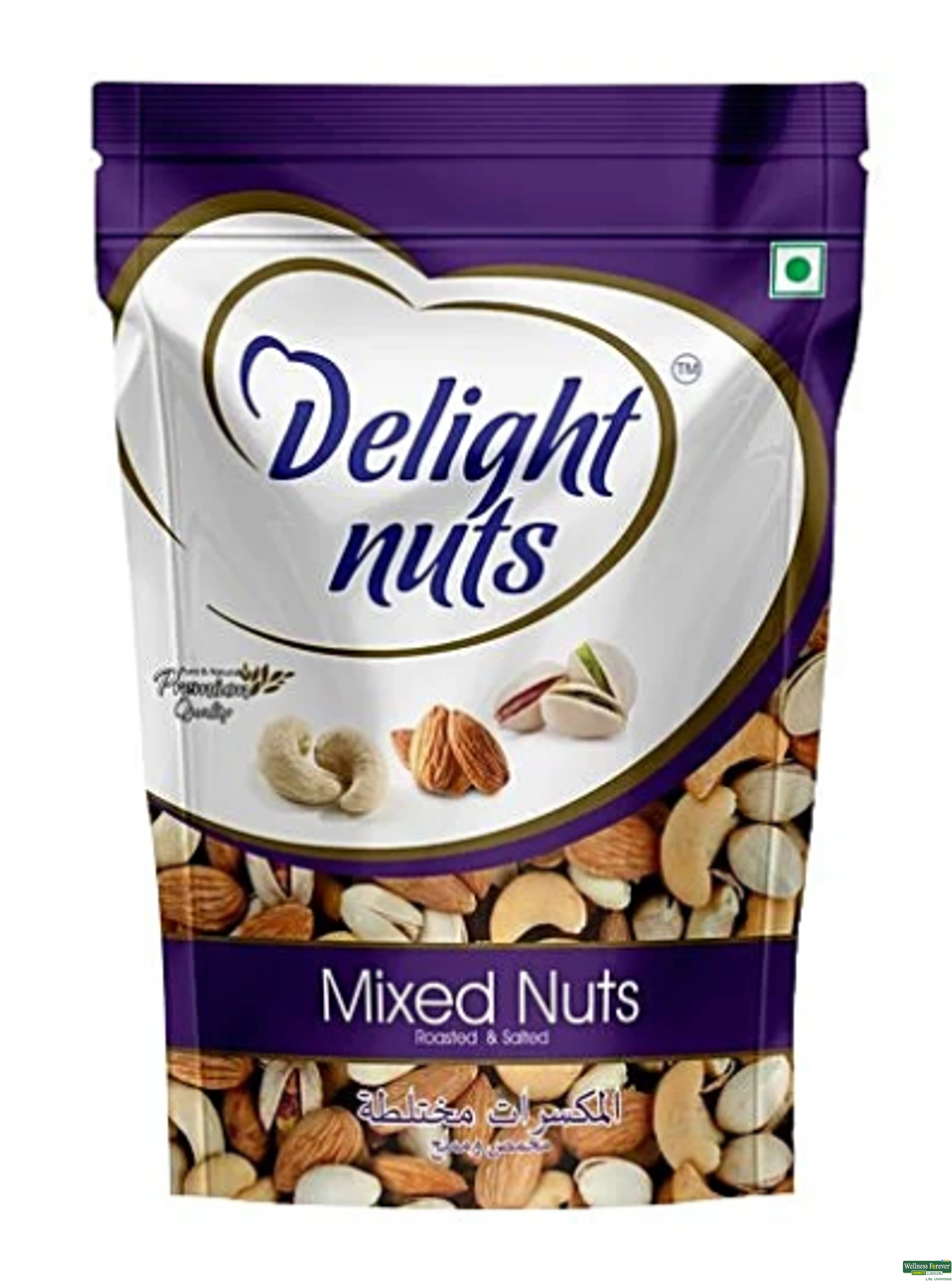 DELIGHT NUTS ROASTED&SALTED MIXED NUTS 35G-image
