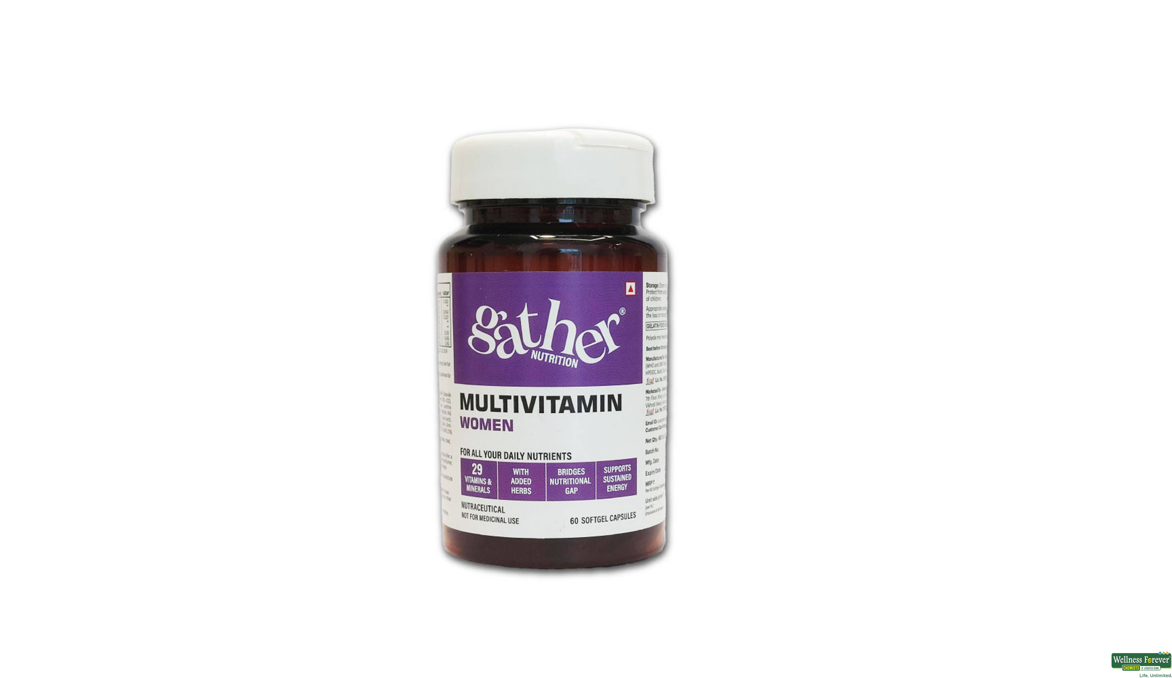 GATHER MULTIVITAMIN WOMEN 60CAPS- 1, 60CAP, null