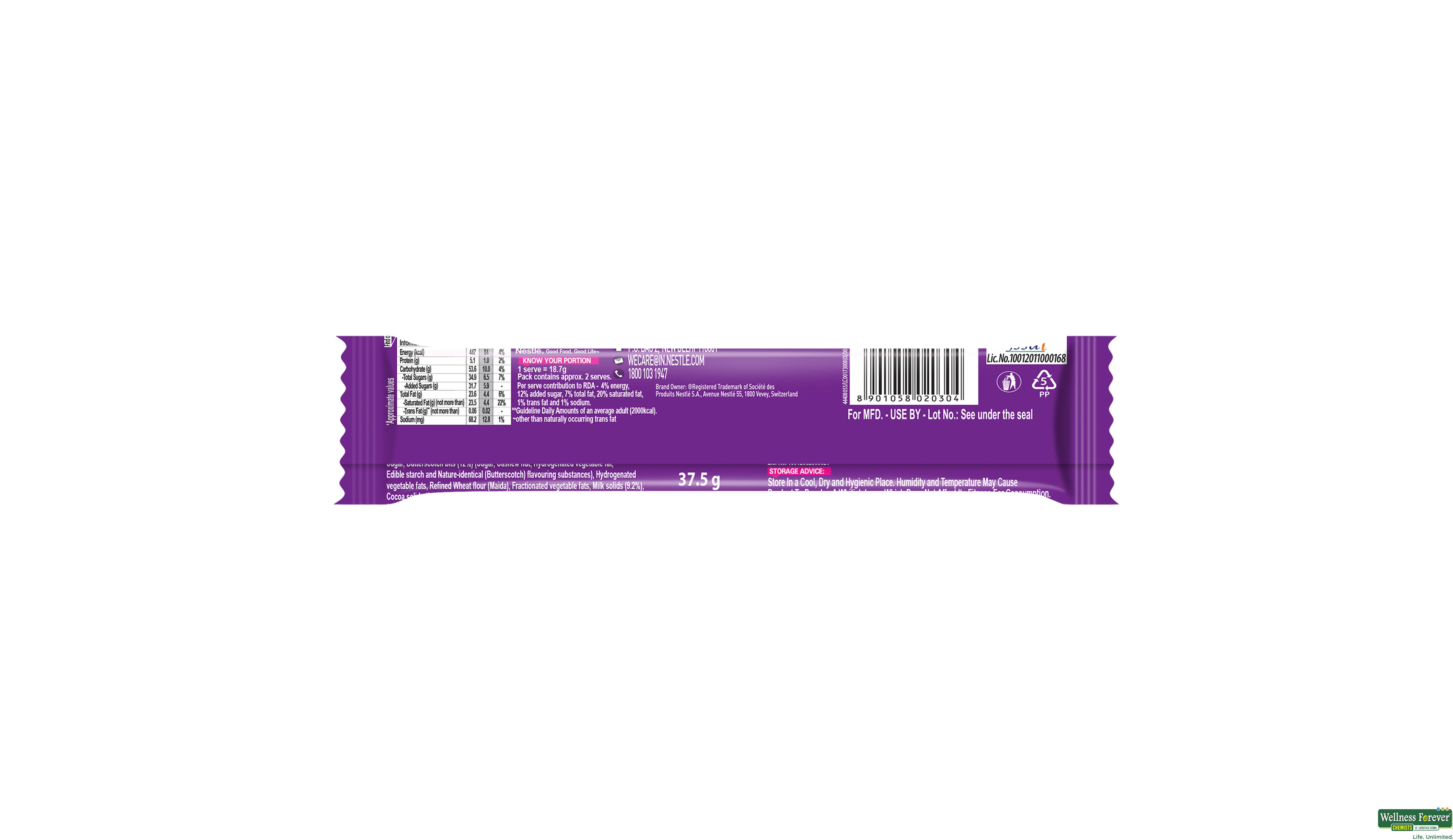 NEST CHOC MUNCH BUTTERSCOTCH 40GM- 2, 40GM, null