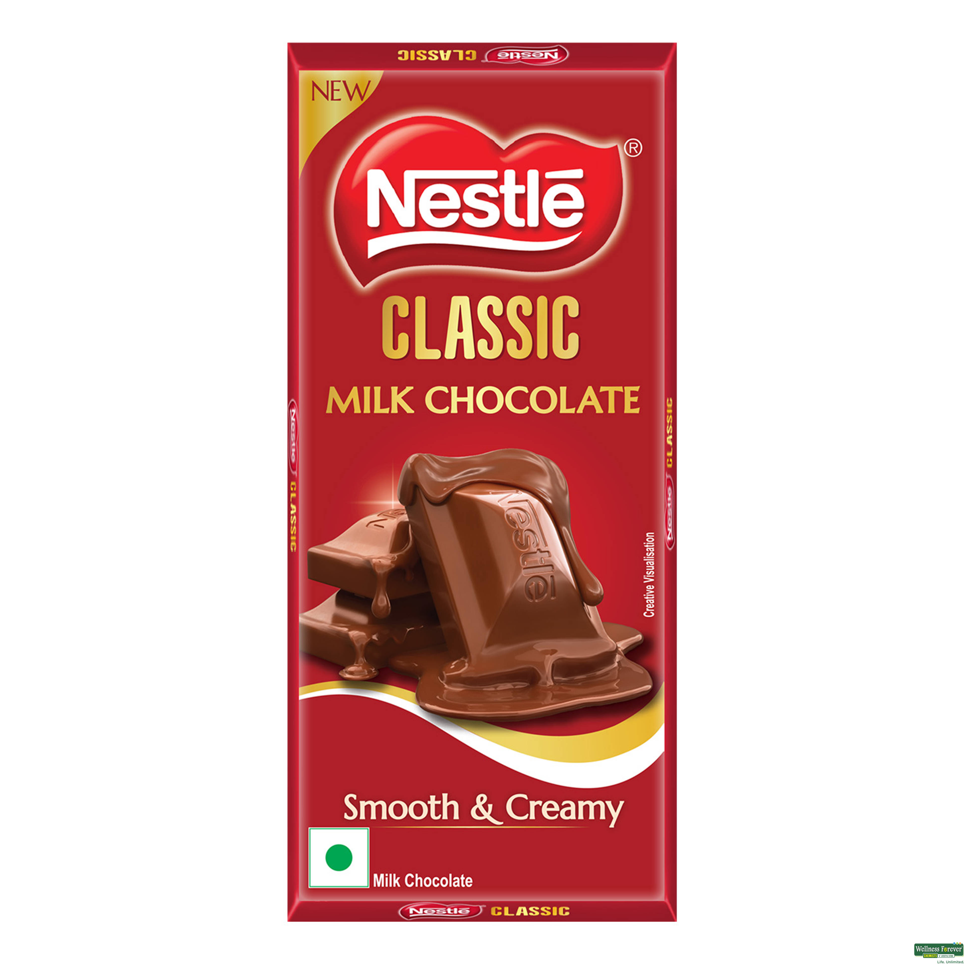 Nestlé Classic Milk Chocolate Bar Smooth & Creamy, 150g-image