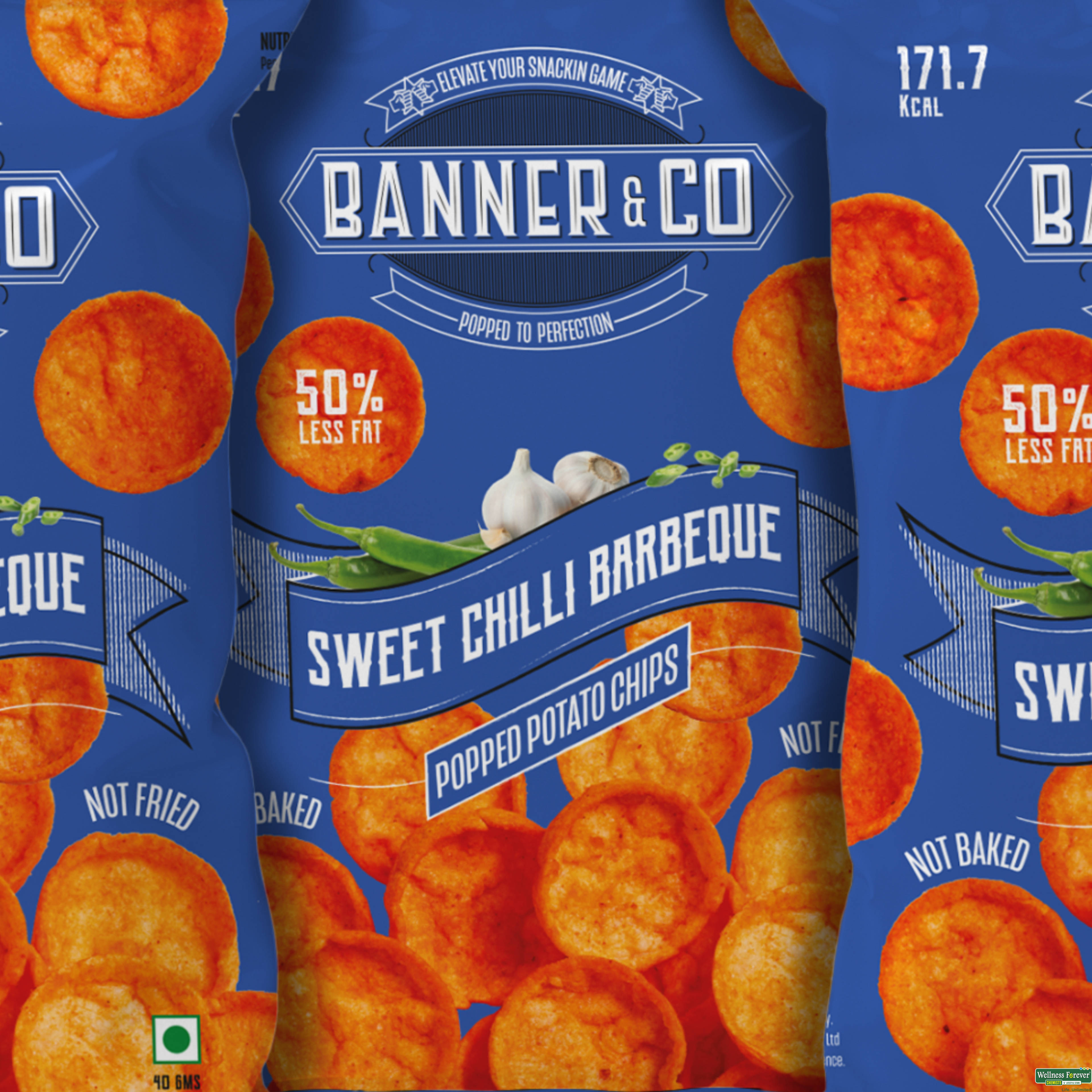 BANNER & CO SWEET CHILLI BARBEQUE 40GM-image