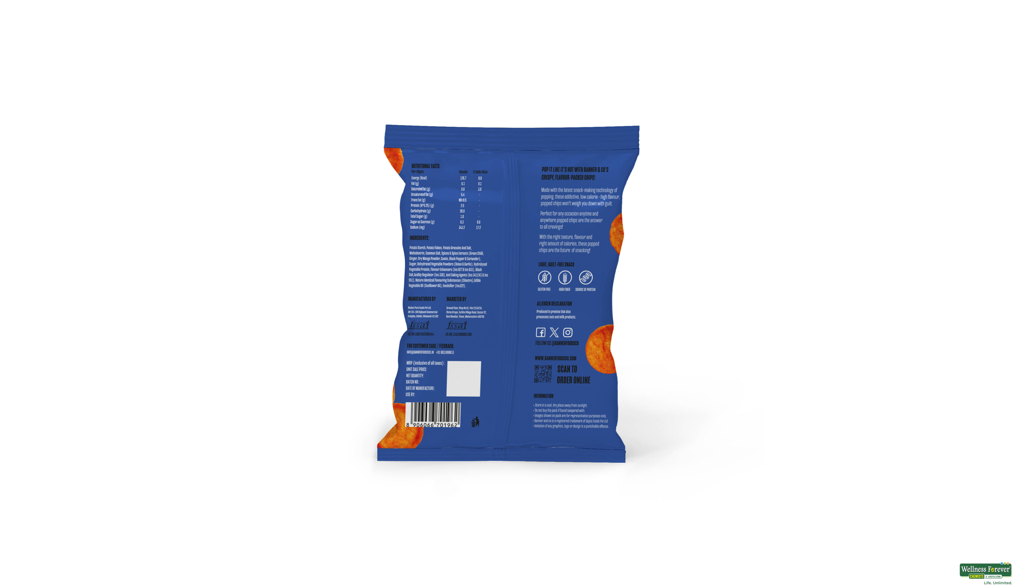 BANNER & CO SWEET CHILLI BARBEQUE 40GM- 4, 40GM, null