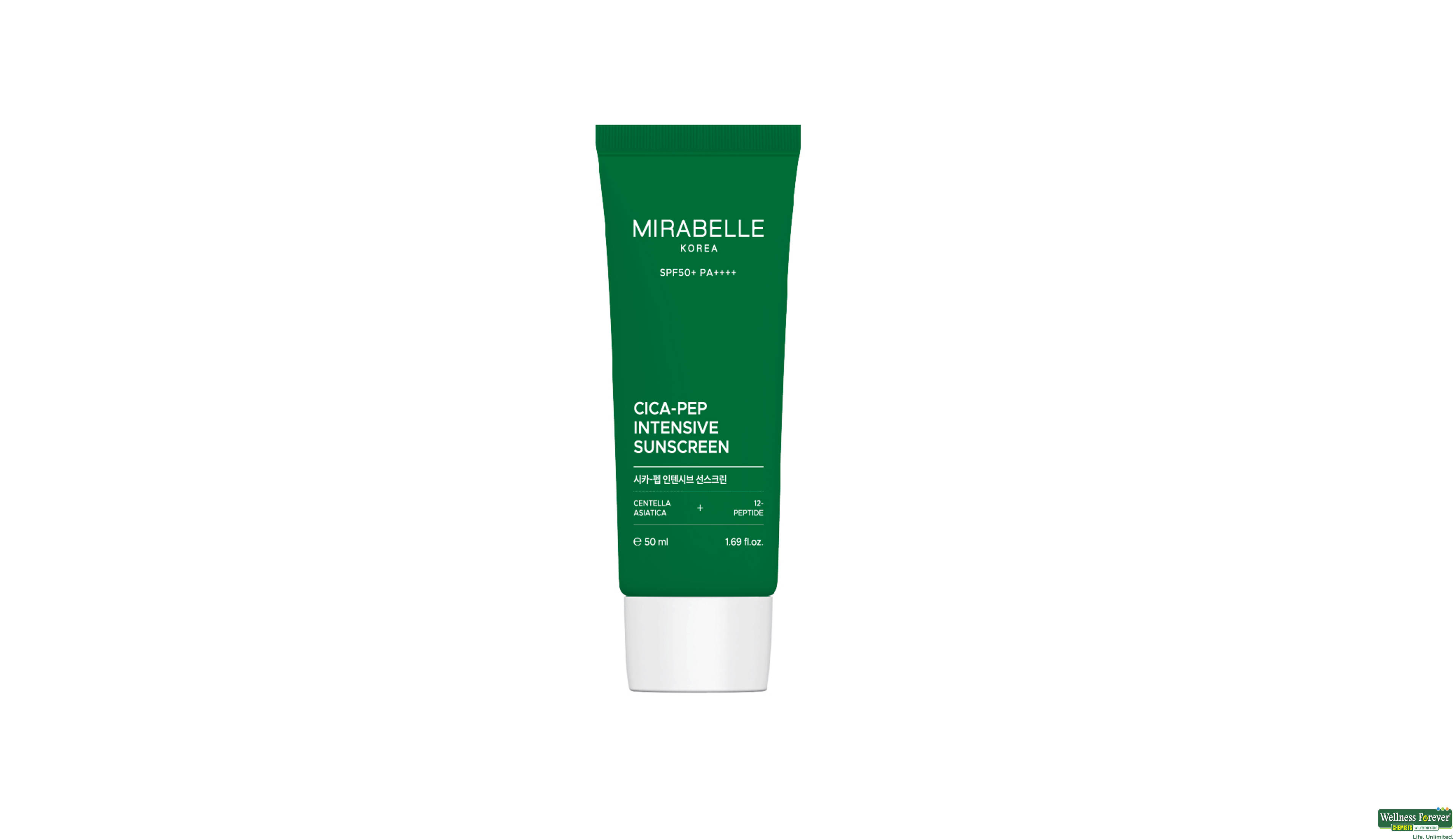 MIRABELLE CICA-PEP INTENSIVE SUNSCREEN 50ML- 1, 50ML, null