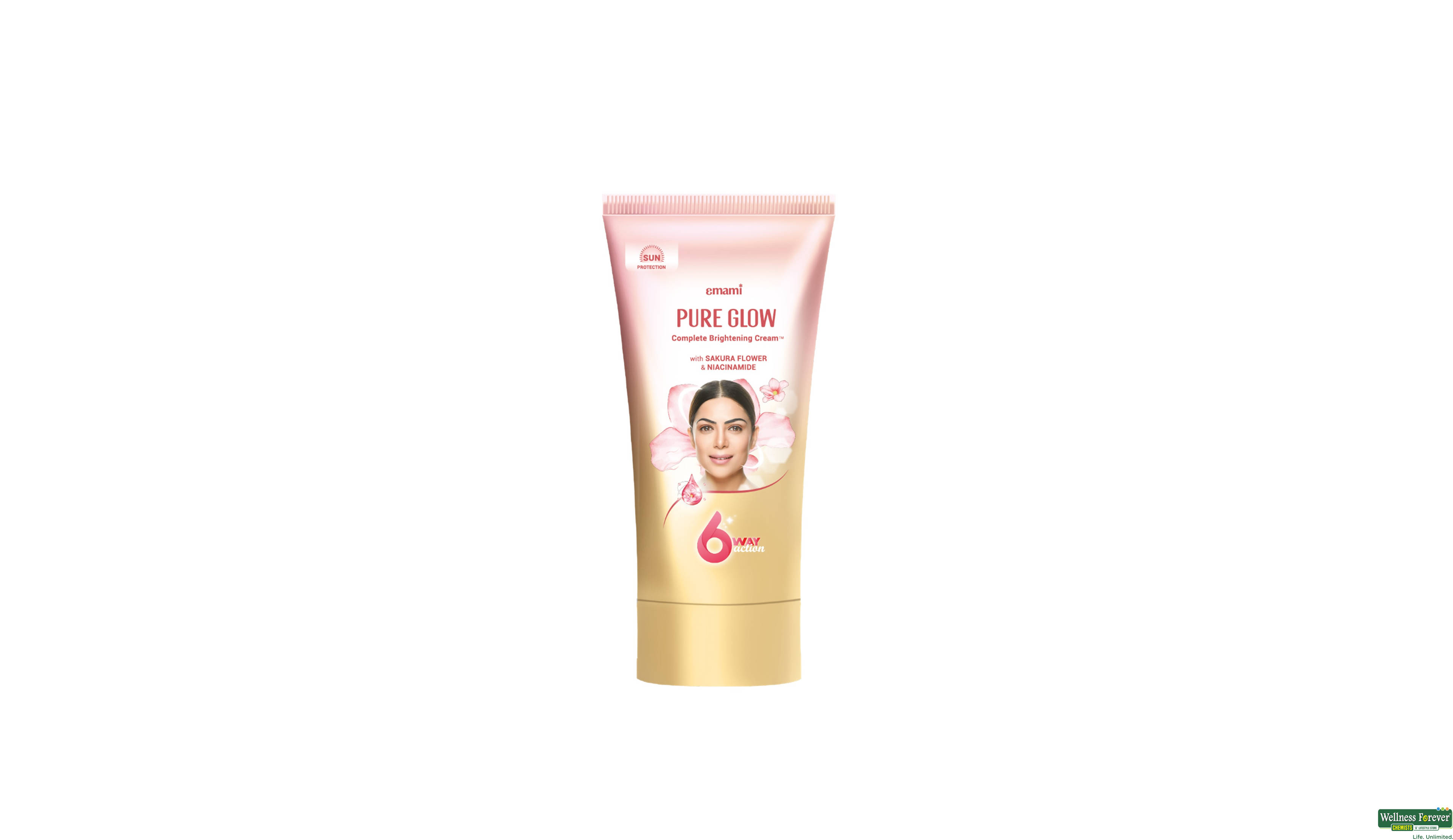 EMAMI PURE GLOW FACE CREAM 25GM- 4, 25GM, null