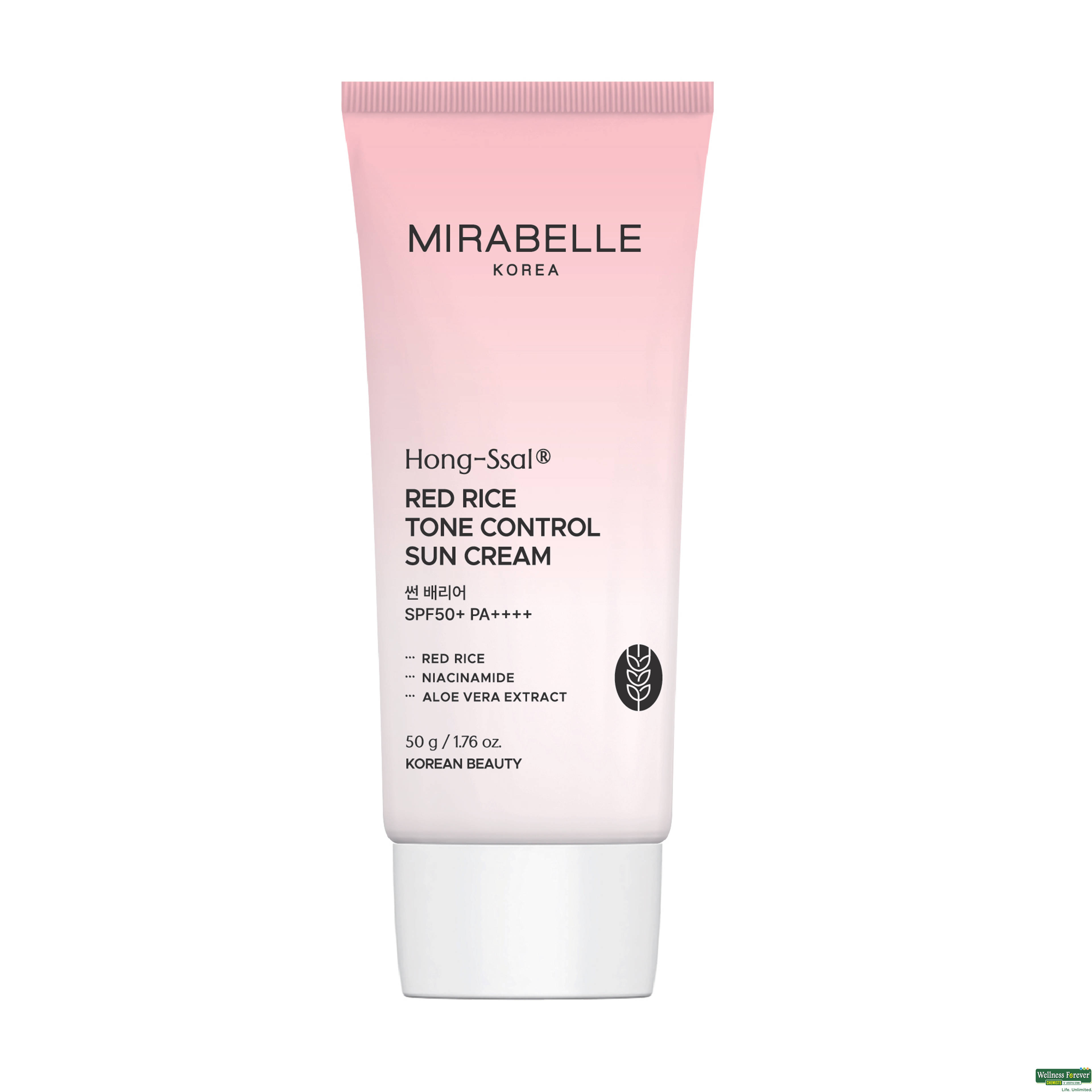 MIRABELLE Hong-Ssal Red Rice Tone Control Sun Cream 50g
-image