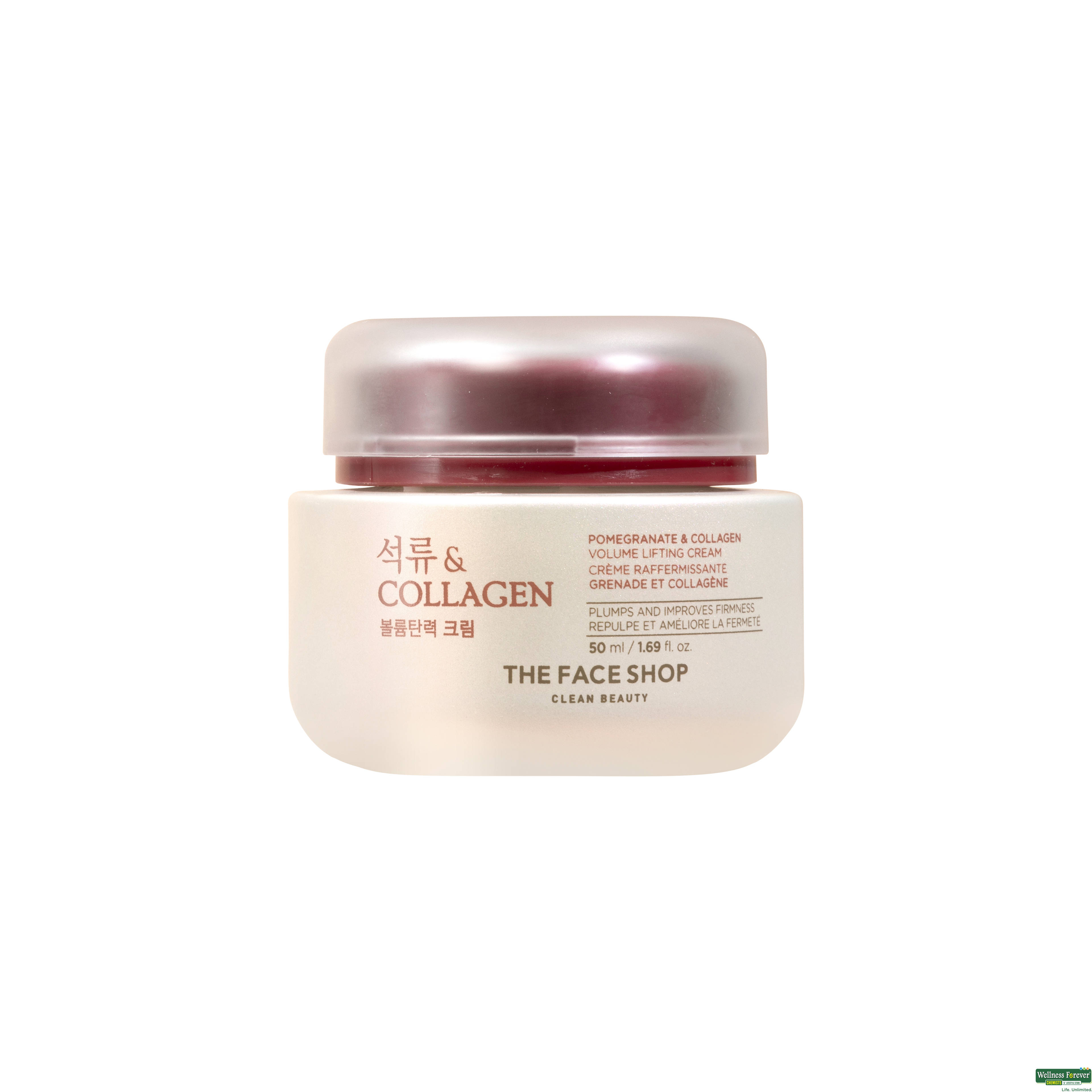 The Face Shop Pomegranate And Collagen Volume Lifting Cream 50ml-image