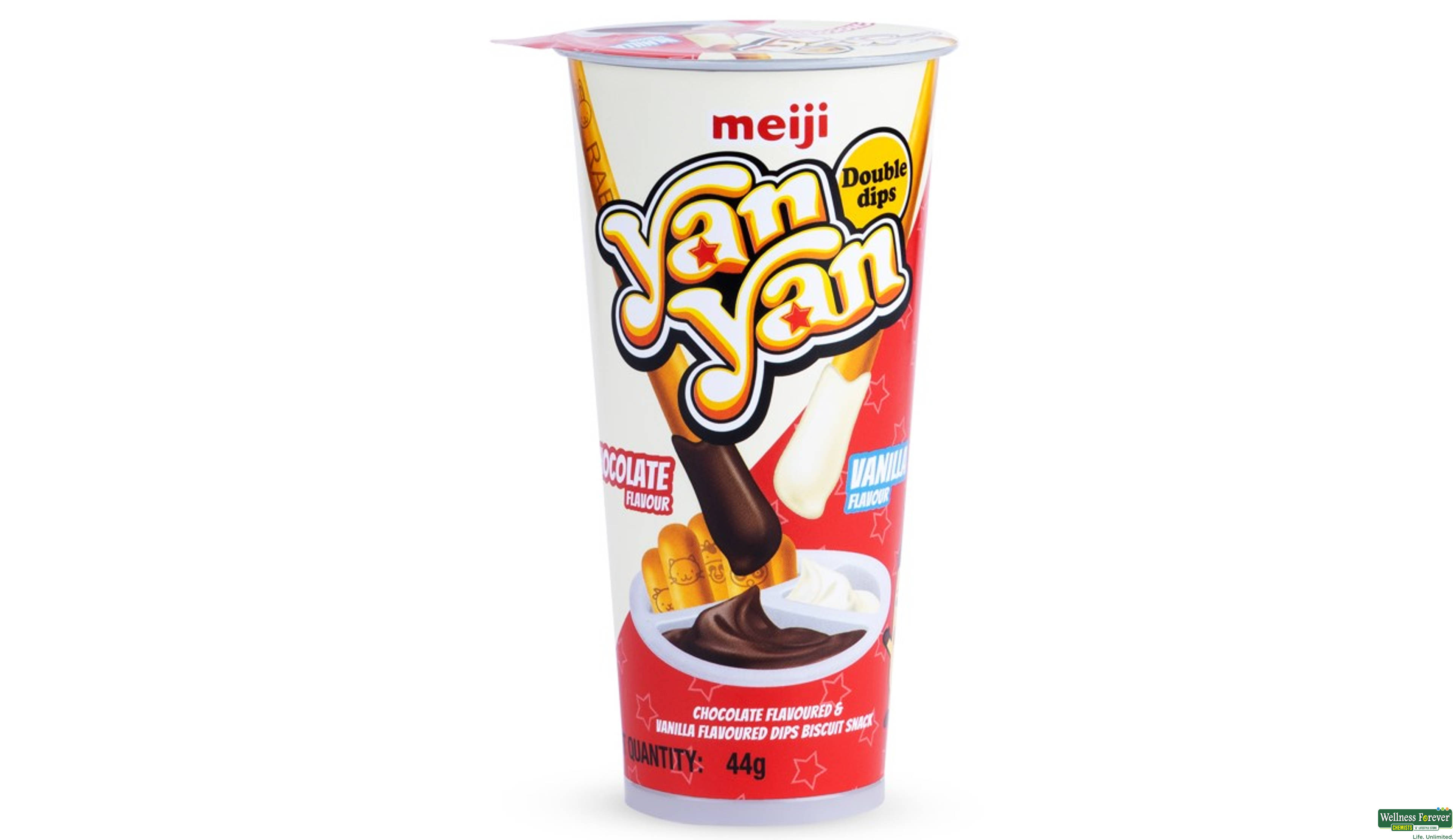 YAN YAN CHCOLATE VANILA FLAVOUR 44G- 1, 44GM, null