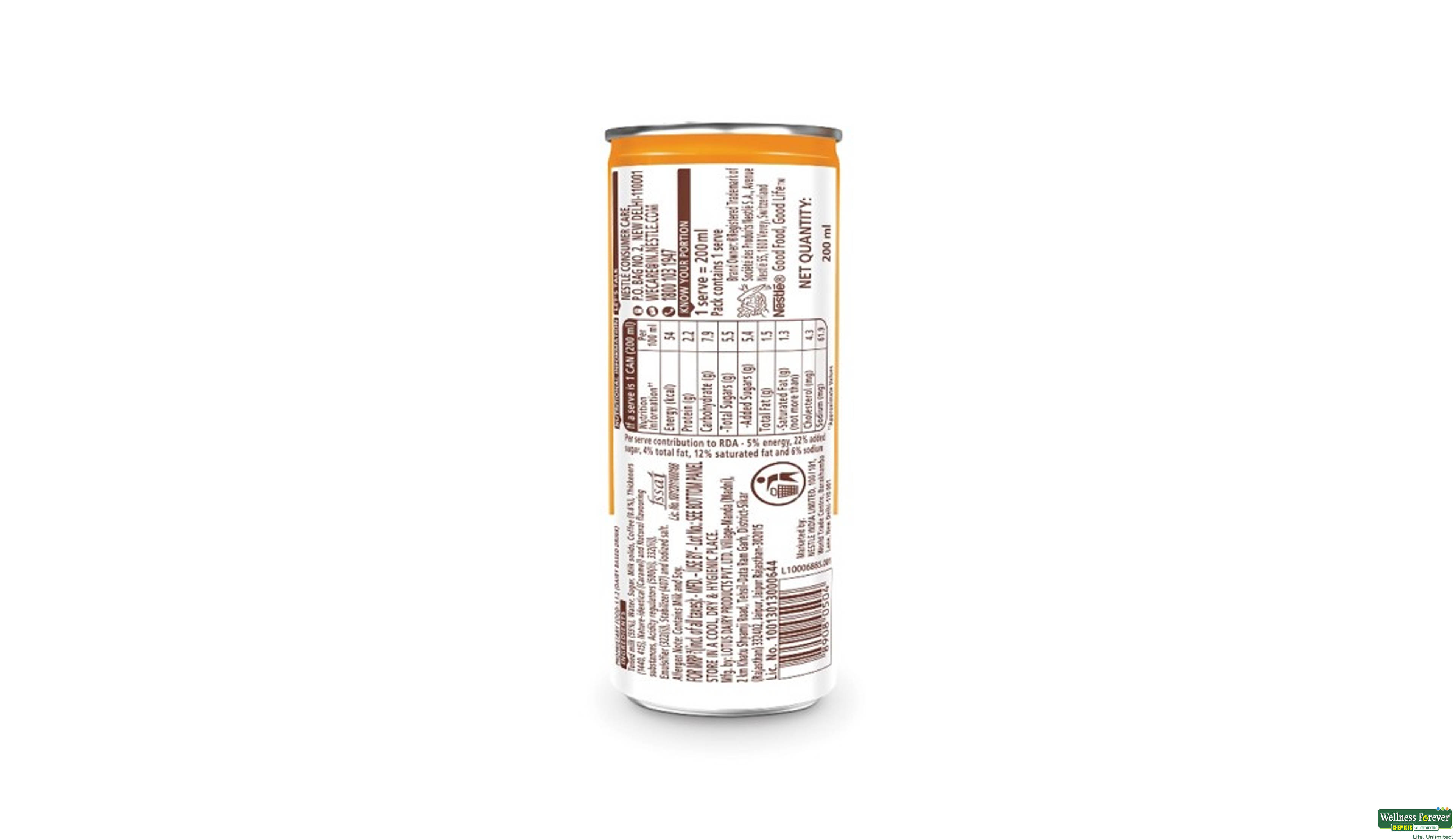 NESCAFE COFFEE CARAMEL LATTE 200ML- 2, 200ML, null