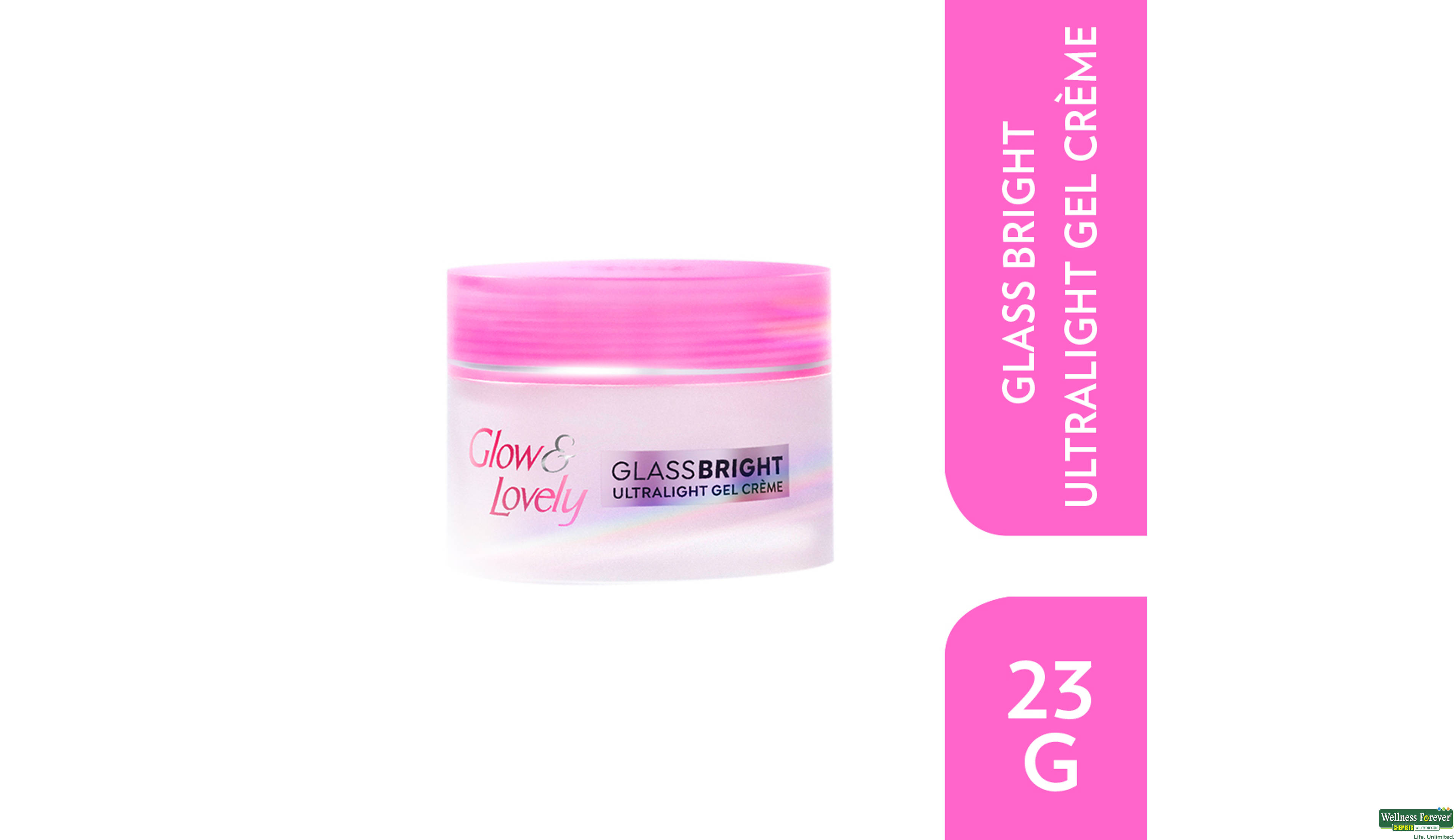 GLOW and LOVELY ULTRALIGHT GEL CREME 23GM- 1, 23GM, null