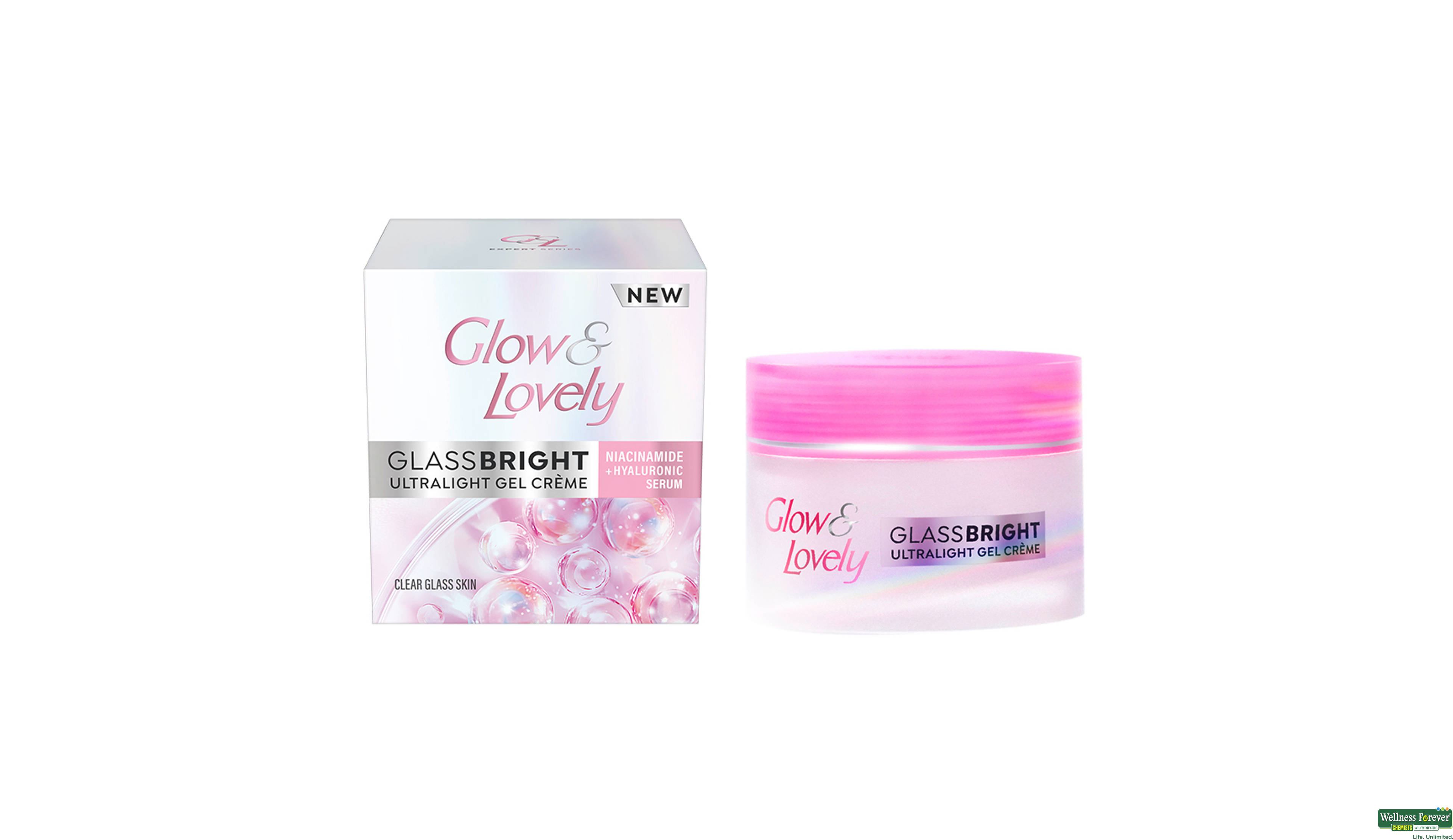 GLOW and LOVELY ULTRALIGHT GEL CREME 23GM- 4, 23GM, null