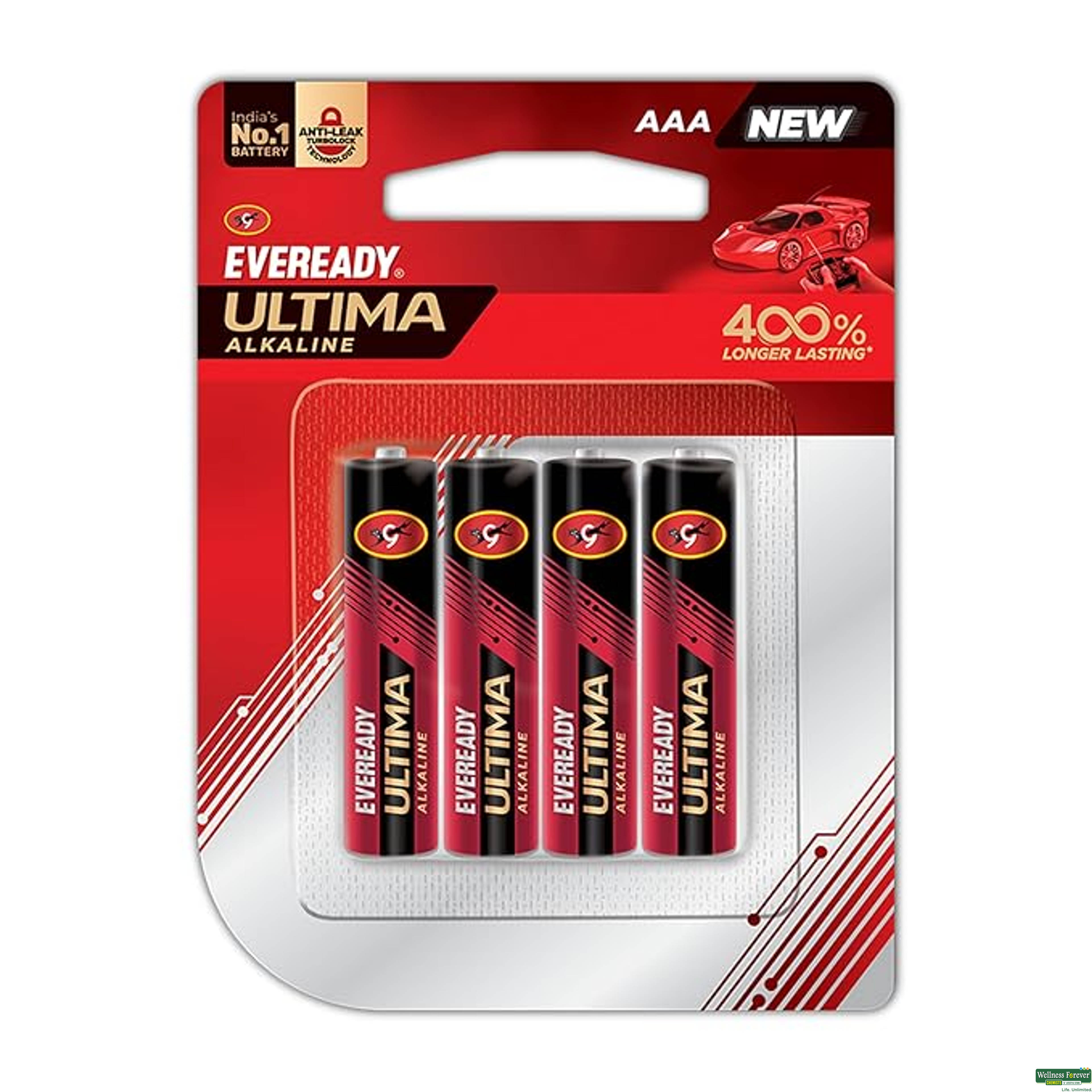 EVEREADY ULTIMA ALKALINE BATTERY AAA (PO4) 1PC-image