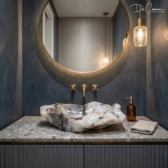 Makrana White Marble Countertop Wash Basin