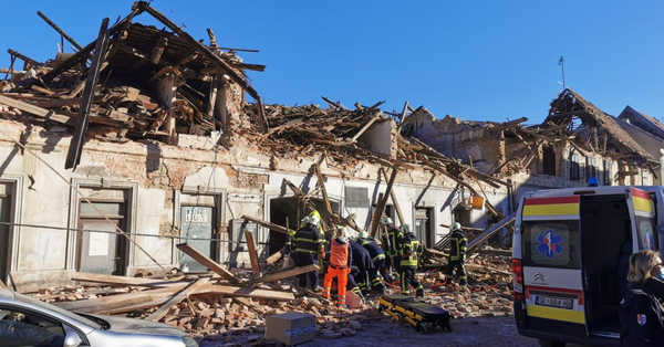 Croatia: Just a day after 5.2 earthquake, strong 6.3 magnitude earthquake hits central place