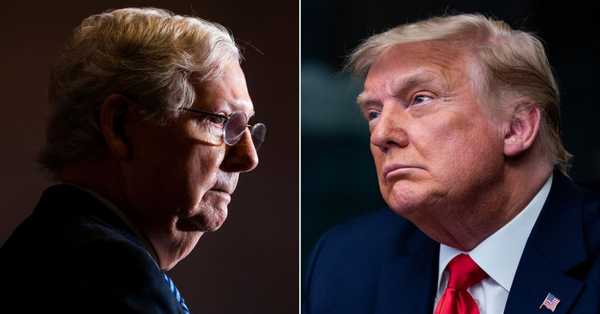 Weirdest demand of trump to interfere into McConnell's maneuvers