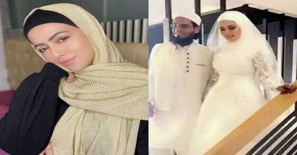 Sana Khan is now married to mufti anas belongs to gujarat