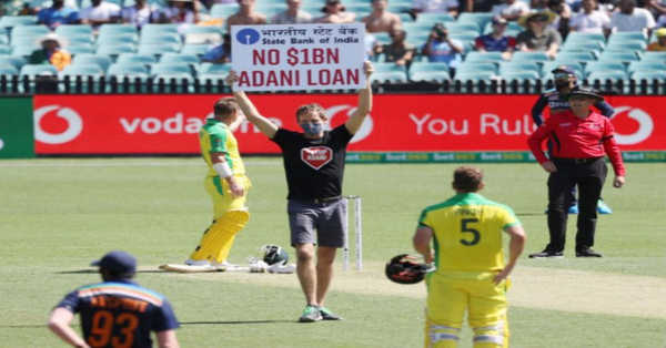 Breaking News From the Sydney: IND Vs AUS ODI LIVE:Finch's seventeenth century in ODI profession; Entering the field, an individual protested against Adani Group