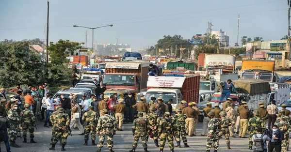 Delhi sign on permission to enter farmers in capital, Declare a place for peaceful protest