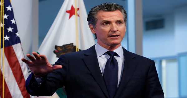 Governor of California predict the alert about corona cases