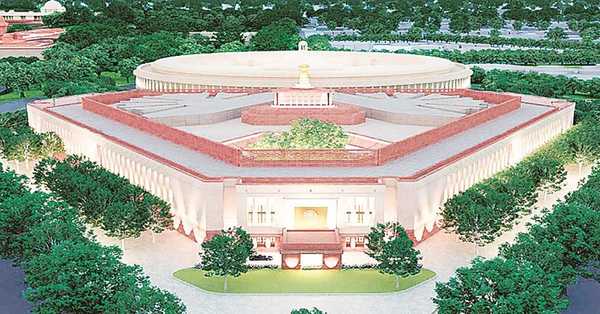 Prime Minister Modi will perform Bhoomi Pujan of new Parliament building today, likely to be ready in two years